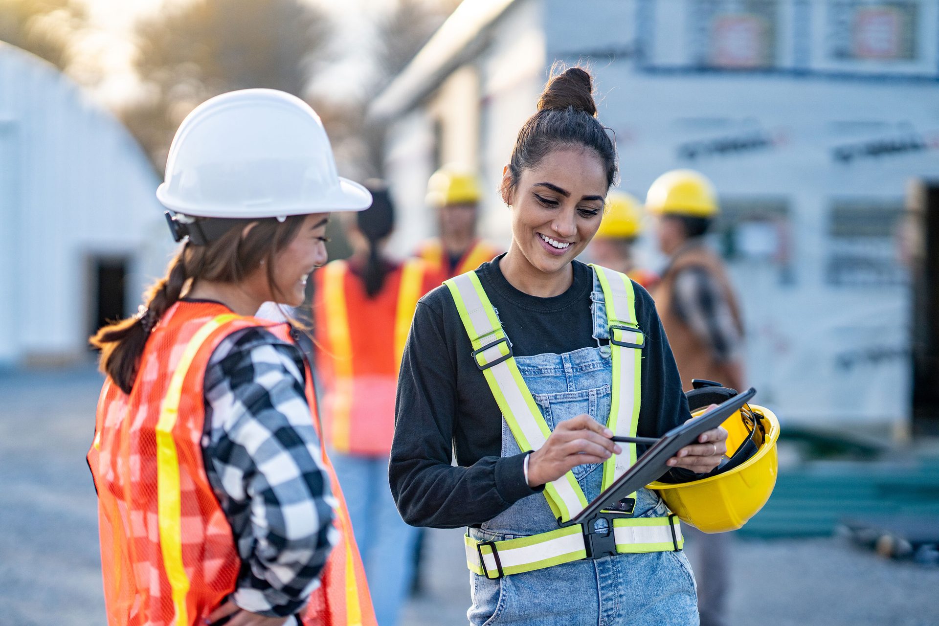 Personal protective equipment, Hard hat, High-visibility clothing, Construction worker, Workwear, Helmet, Headgear, Engineer, Job