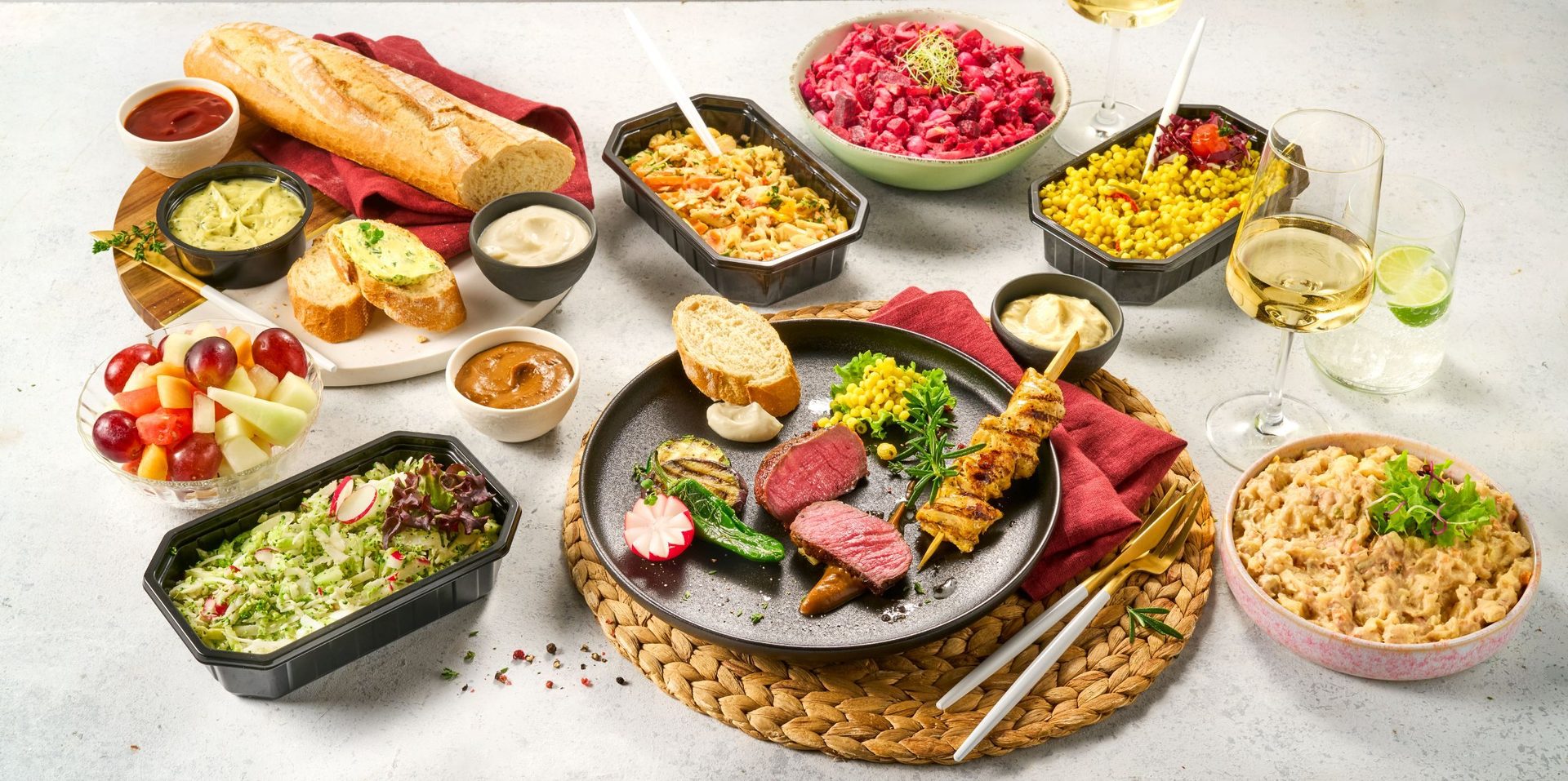 Food, Ingredient, Tableware, Produce, Vegetable, Meat, Recipe, Salad, Supper, Plate