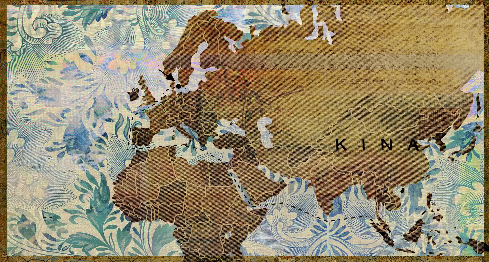 Brown, World, Map, Rectangle, Atlas