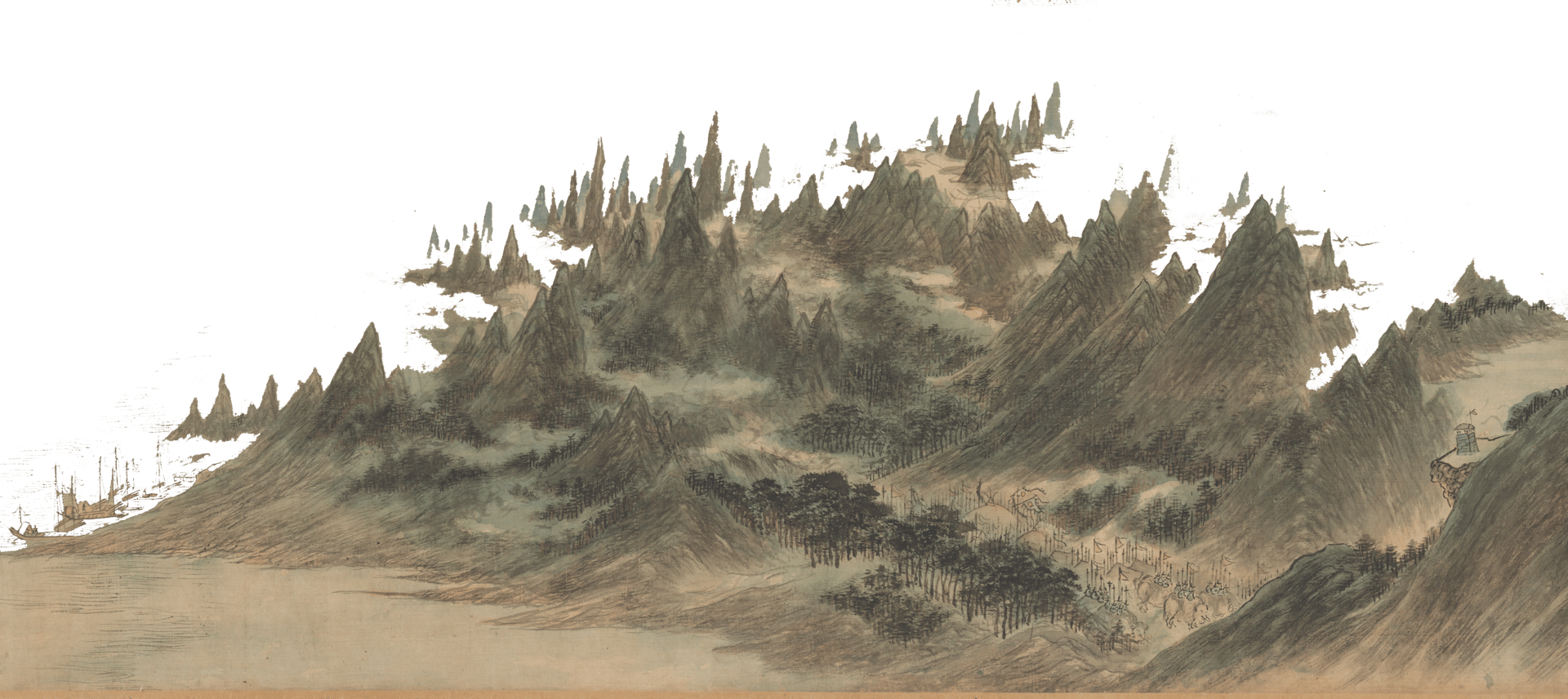 Natural landscape, Sky, Terrain, Art