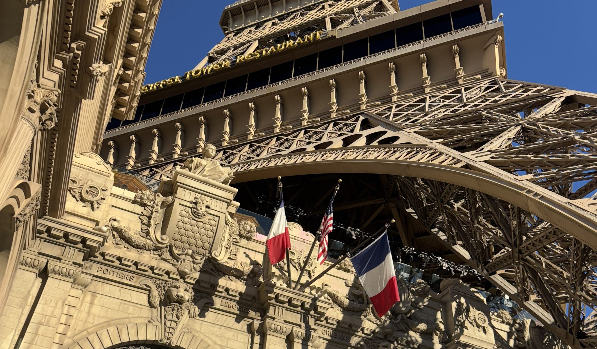 The Paris Hotel, Las Vegas.