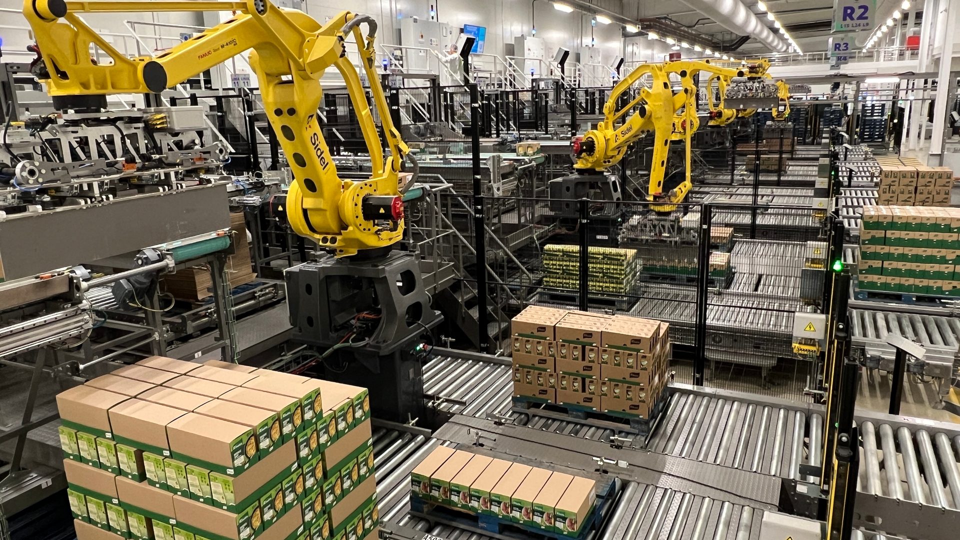 Unilever’s nutrition factory in Ploiesti, Romania