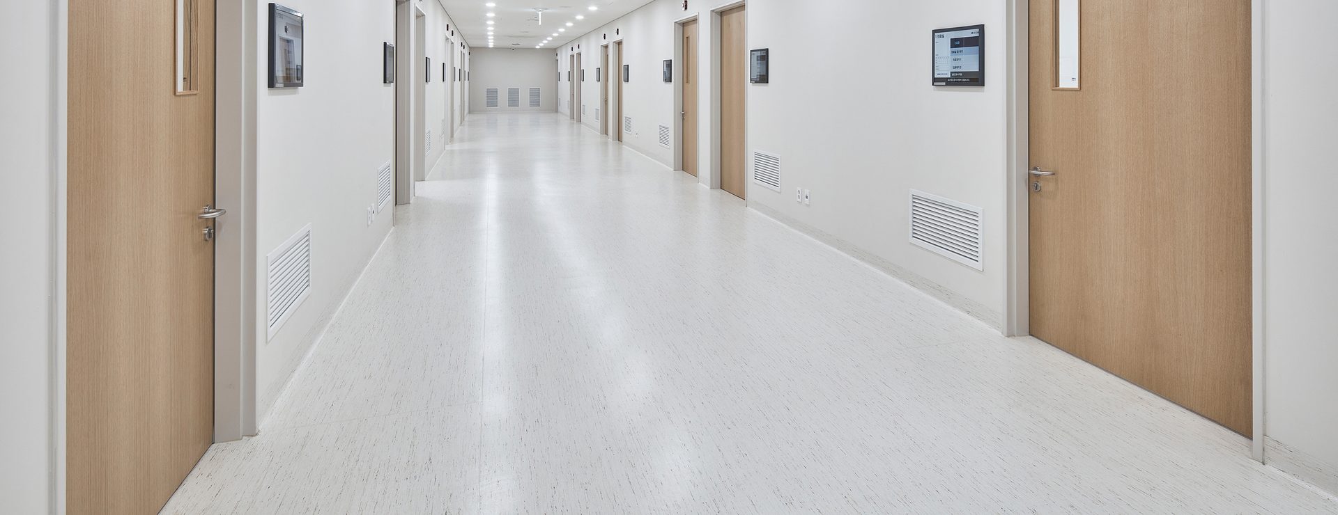 VCT hospital floor