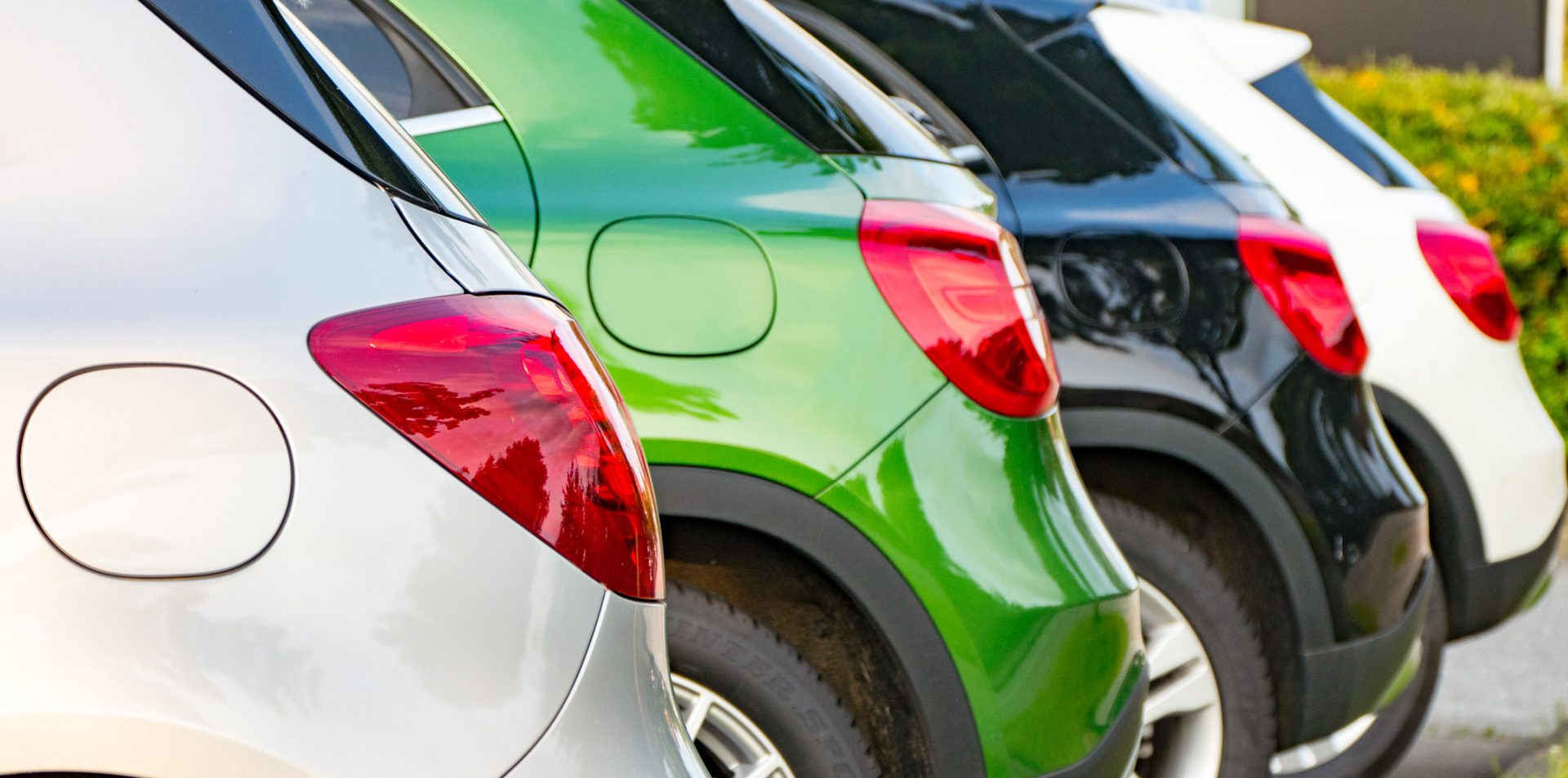 Cars with effect pigment paint
