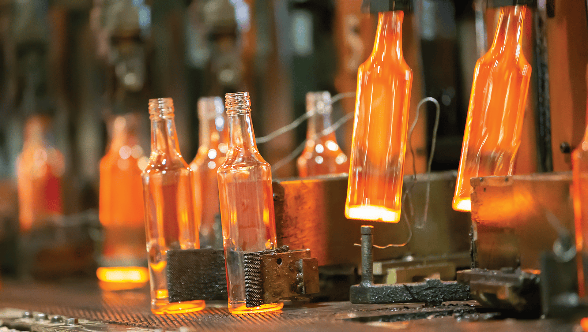 Glass bottles
