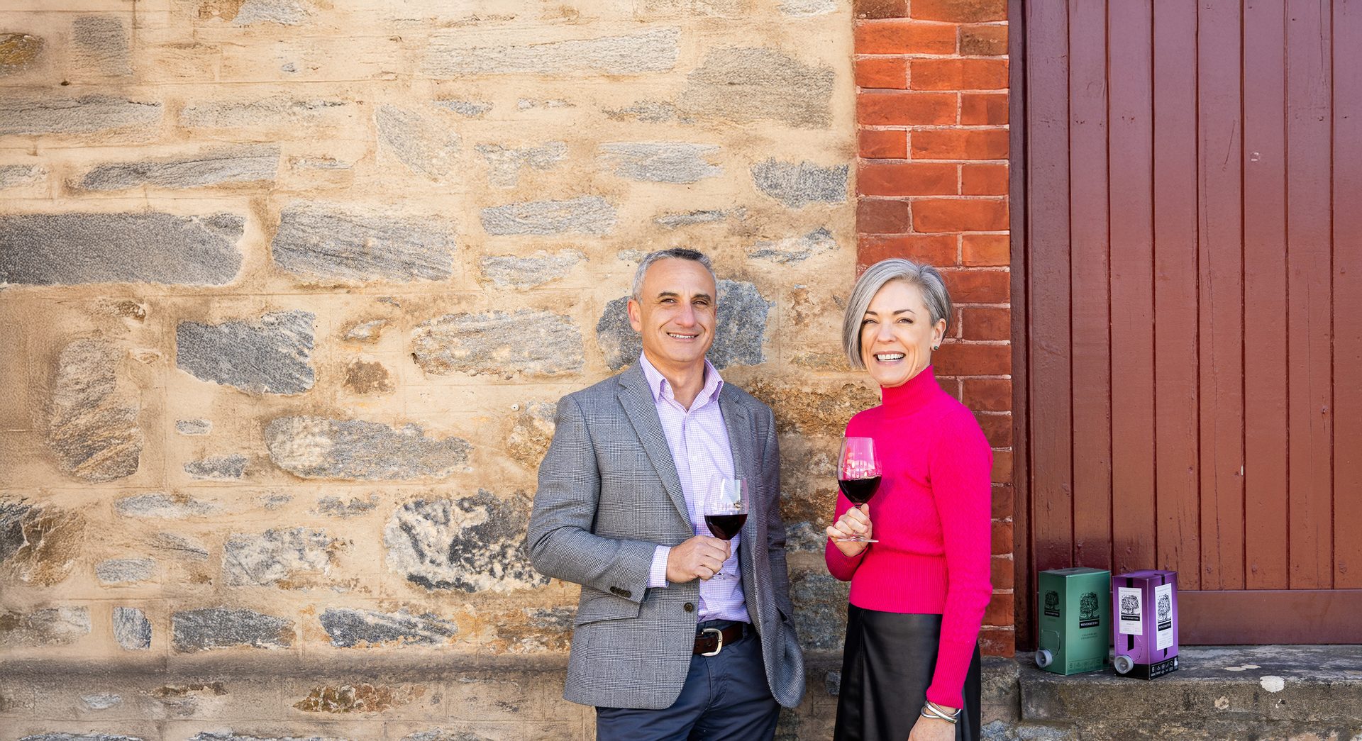 Jason Spiteri and Carmen Houston