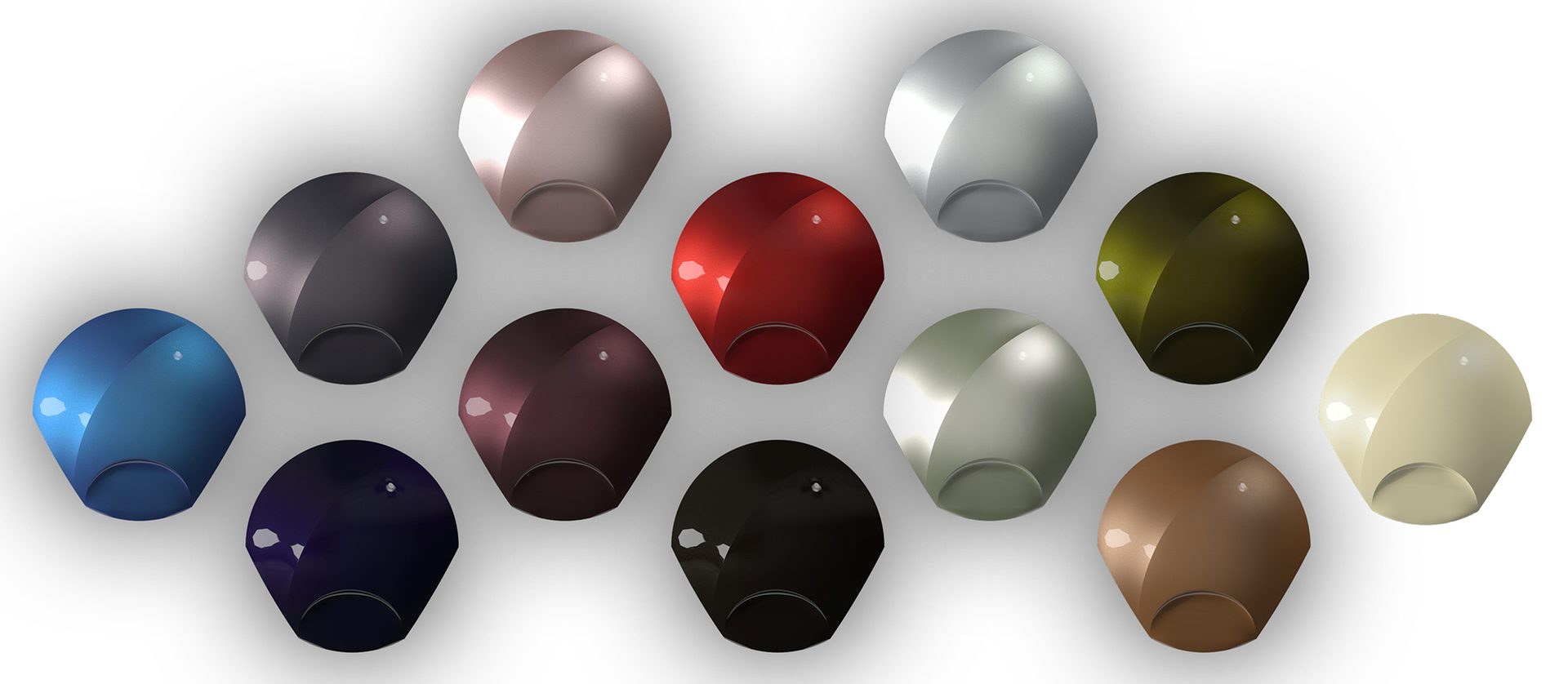 DRIVING THE PROXY collection from Automotive Color Trends by BASF for 2025-2026