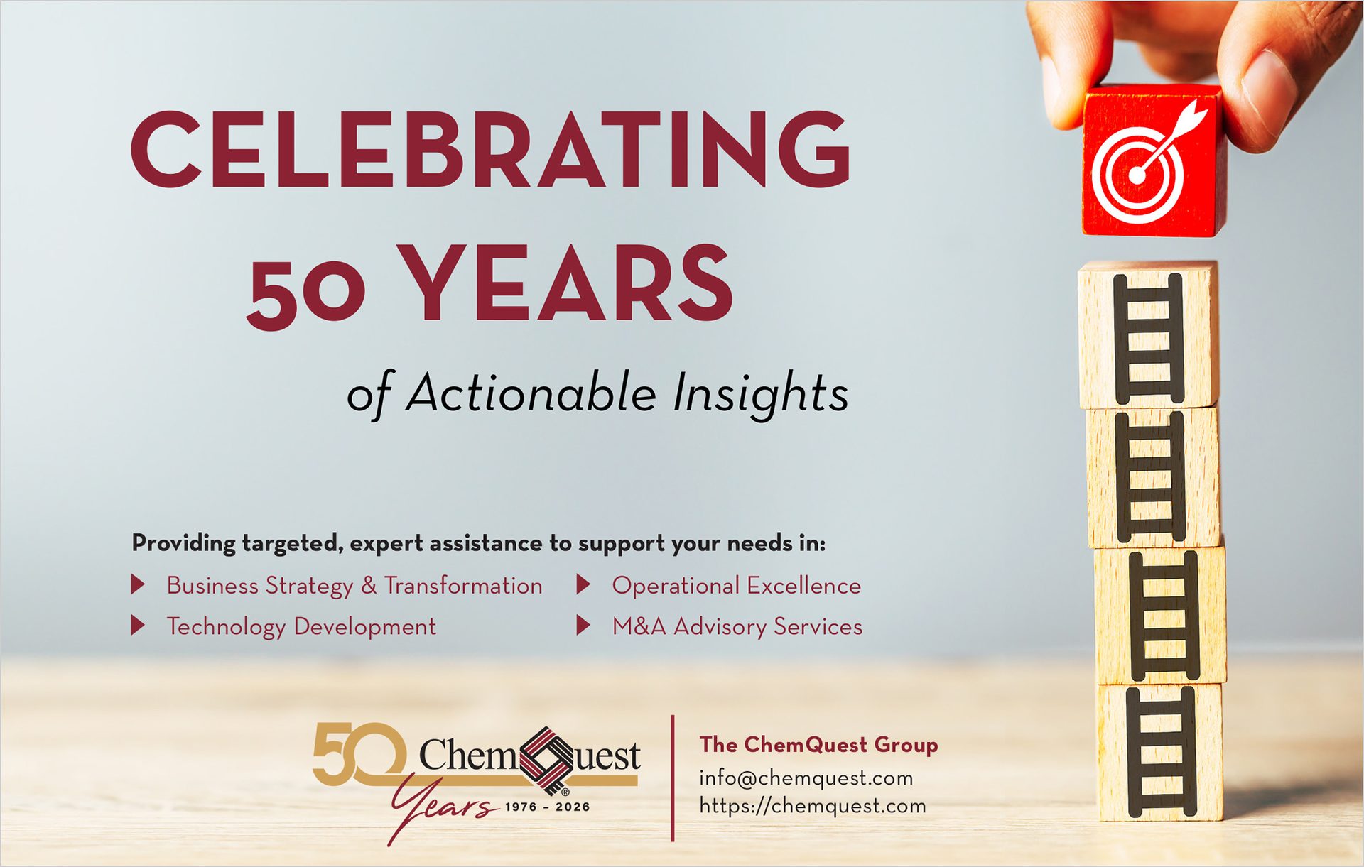 Ad: The ChemQuest Group Inc.
