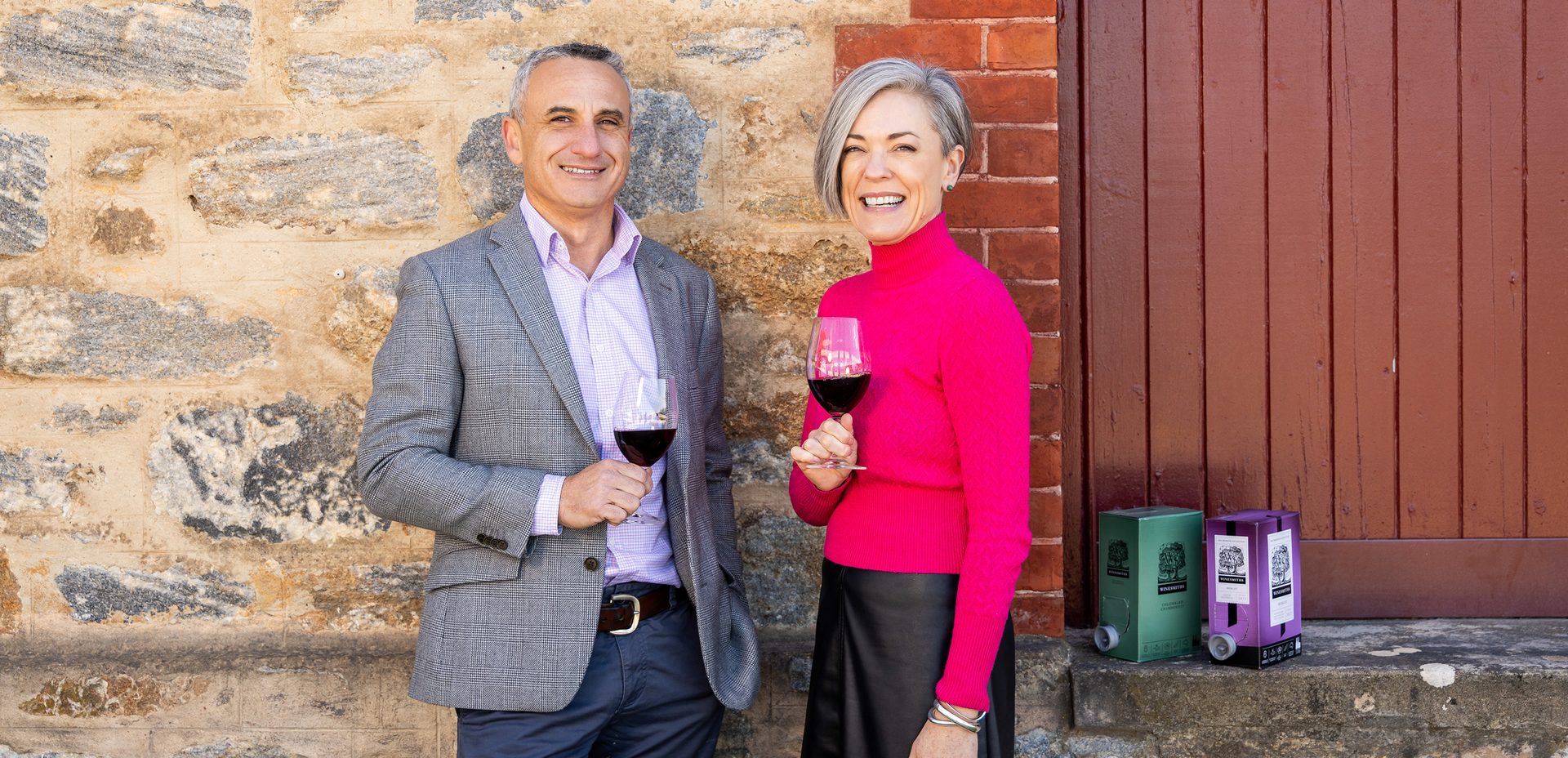 Jason Spiteri and Carmen Houston