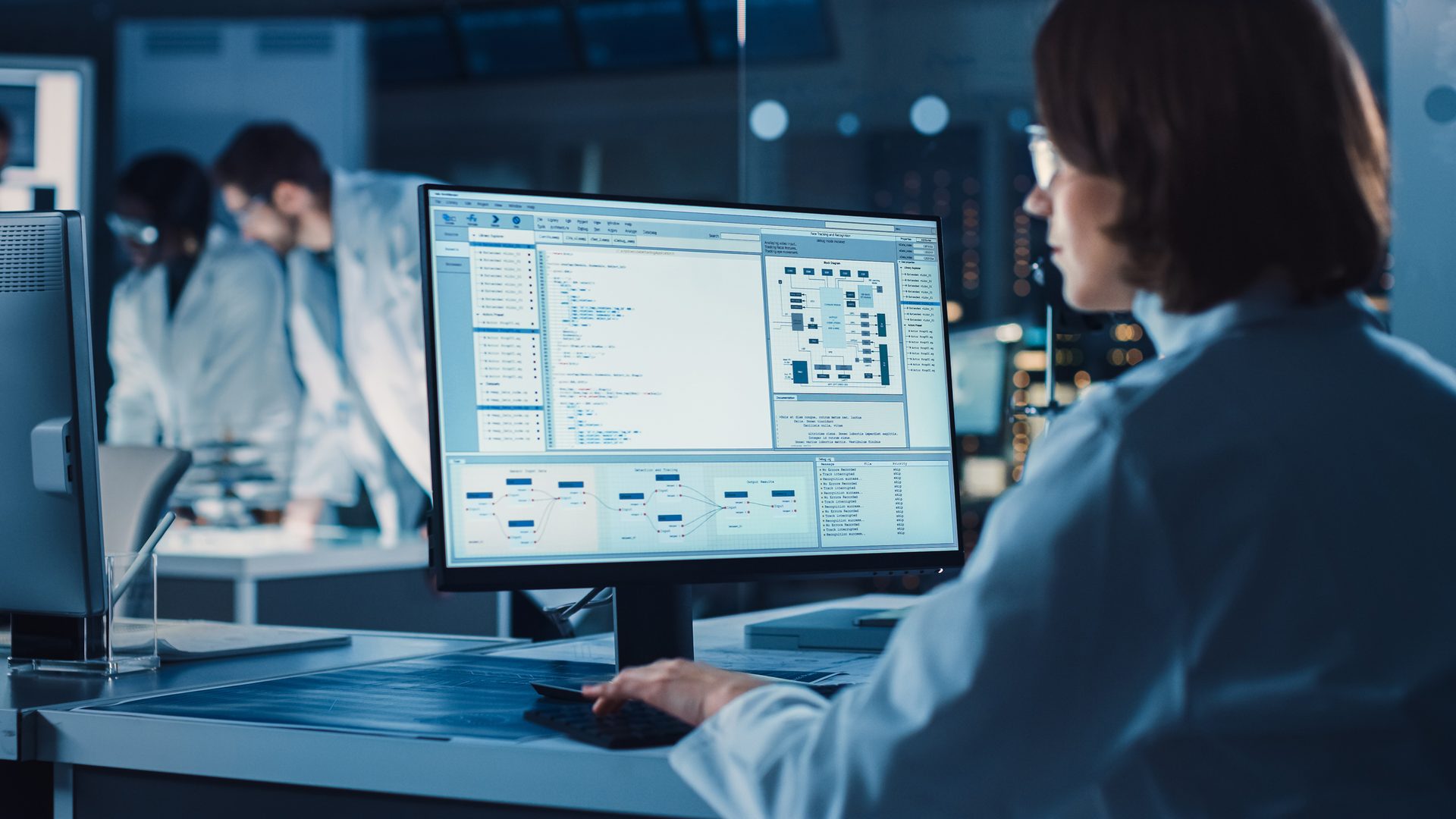 Material science laboratory and digitalization