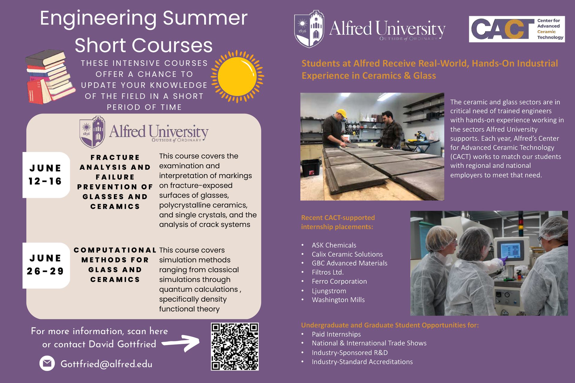 Ad: Alfred University