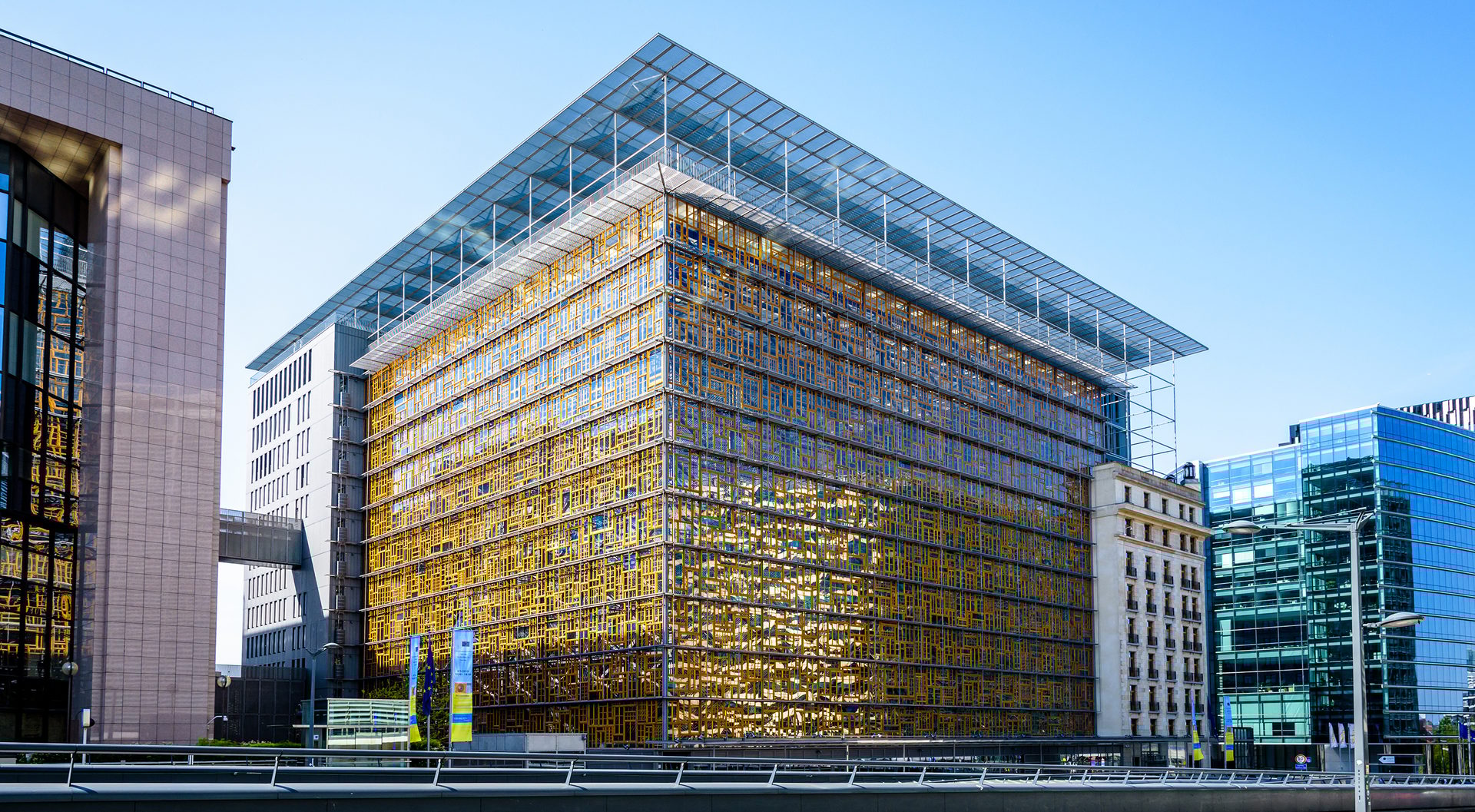 The Europa building in Brussels, Belgium