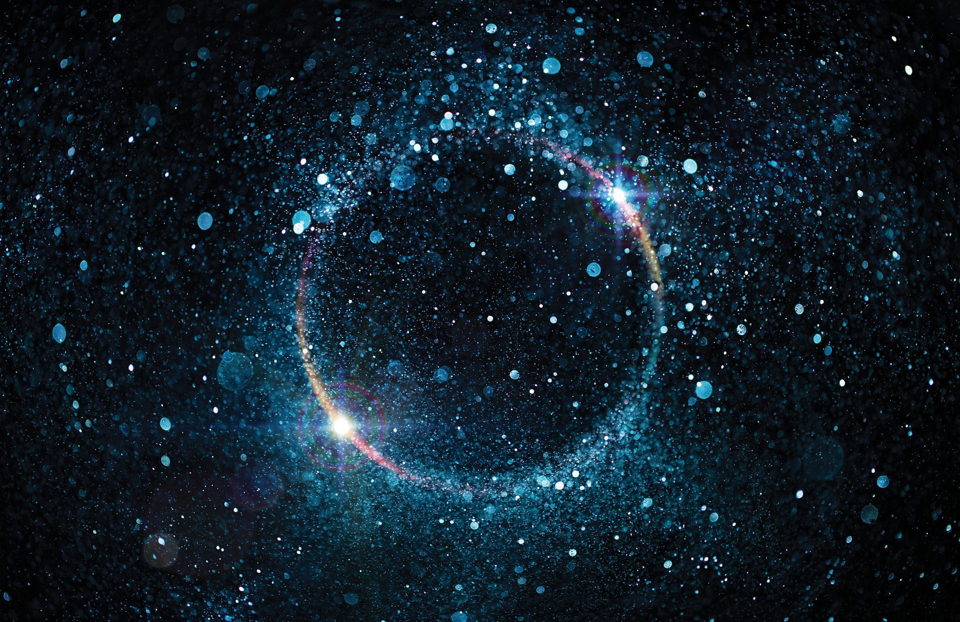 space, stars, galaxy