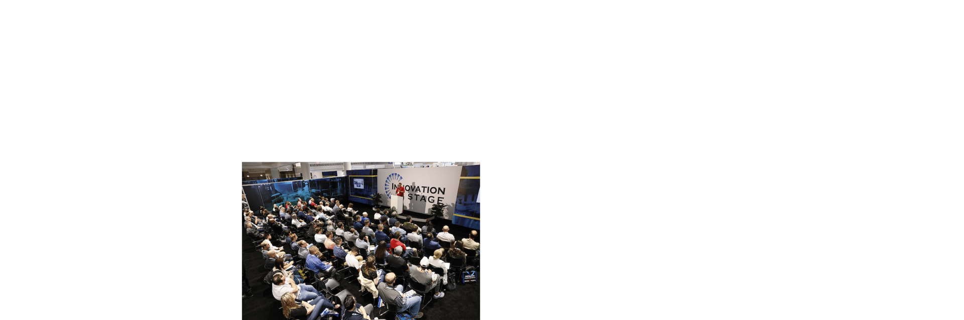 PACK EXPO attendees at Innovation Stage