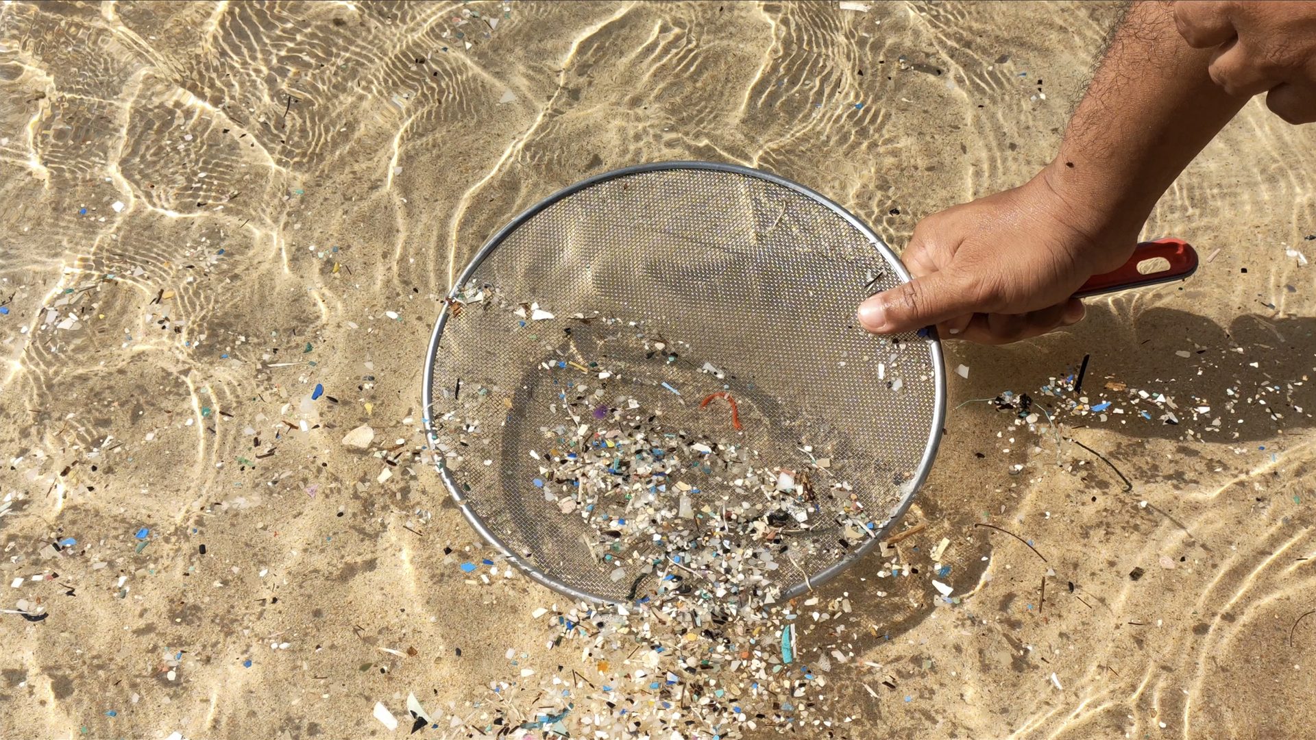 Microplastic pollution in the ocean