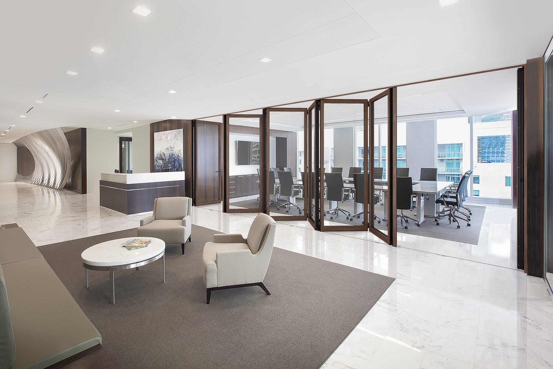 Operable Glass Walls