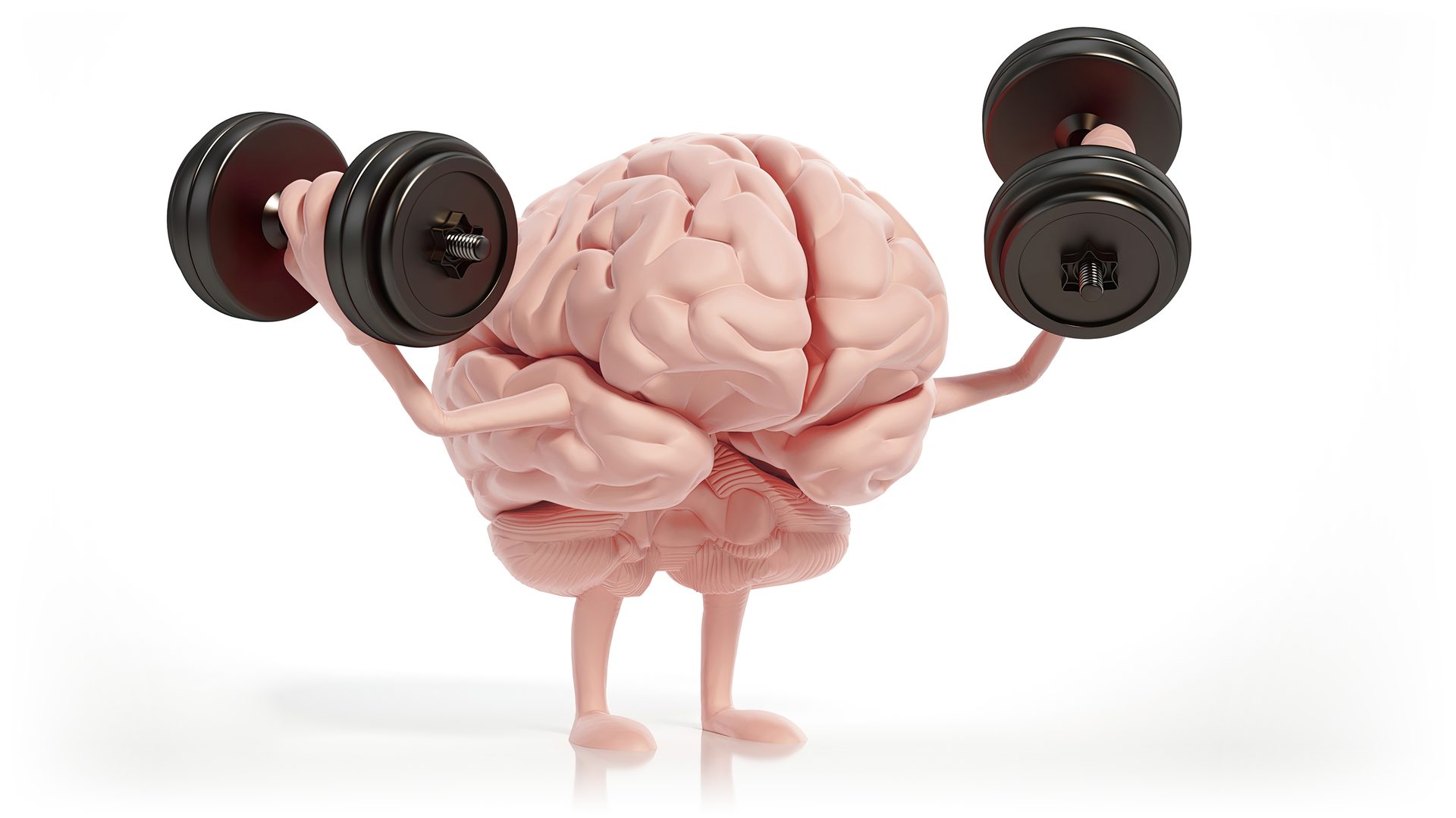 Brain lifting weights