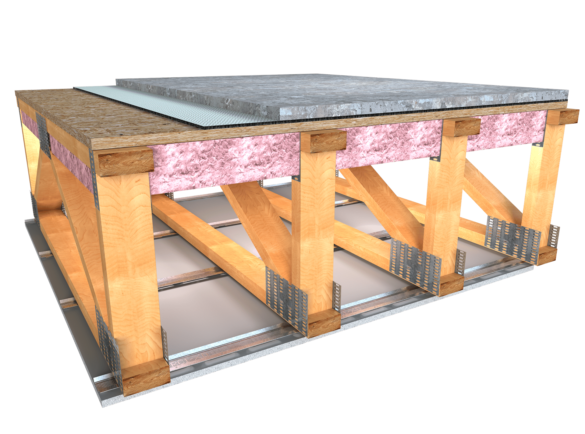Open-Web Wood Floor Assemblies