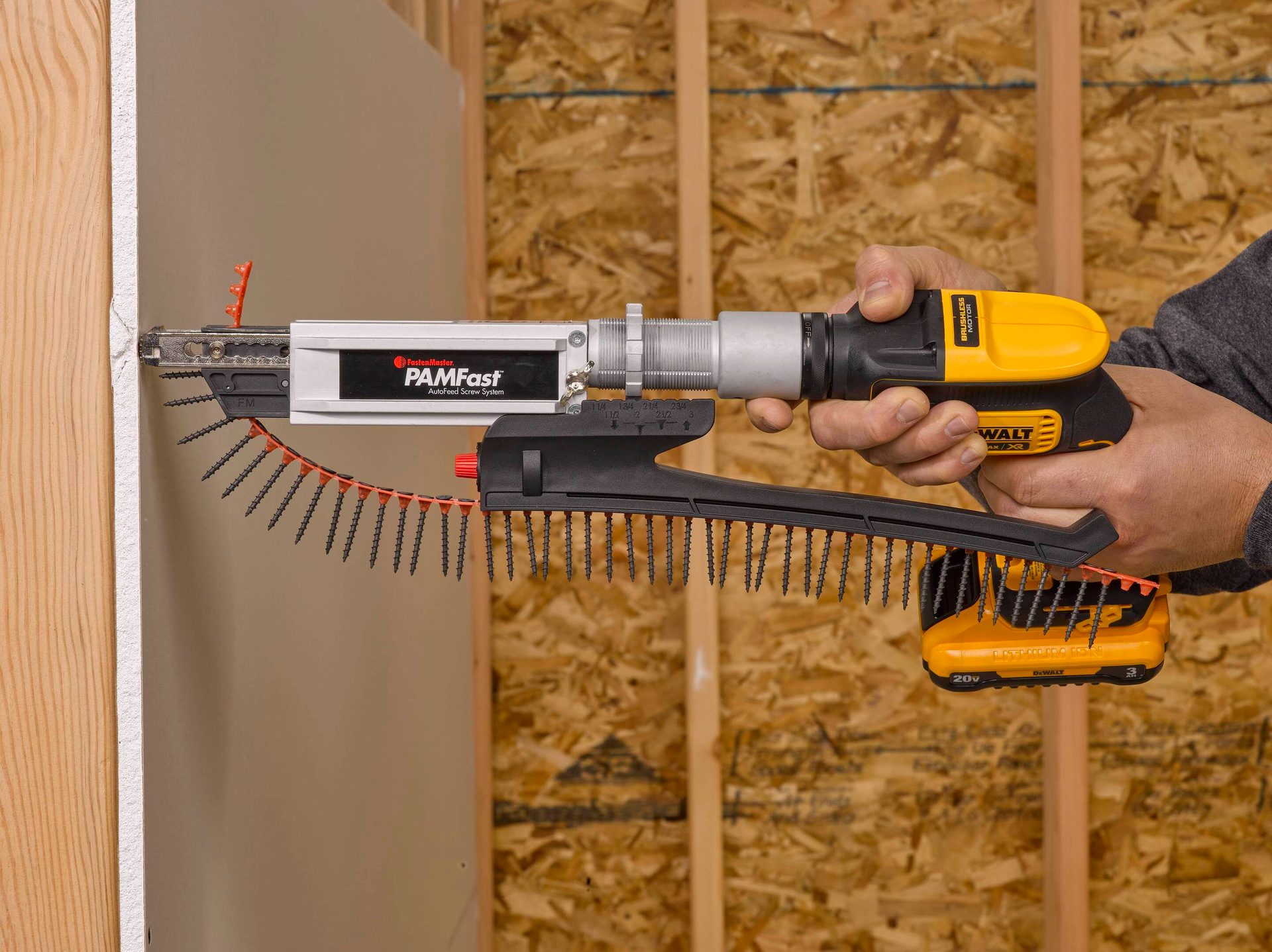 Automated Fastener for Drywall