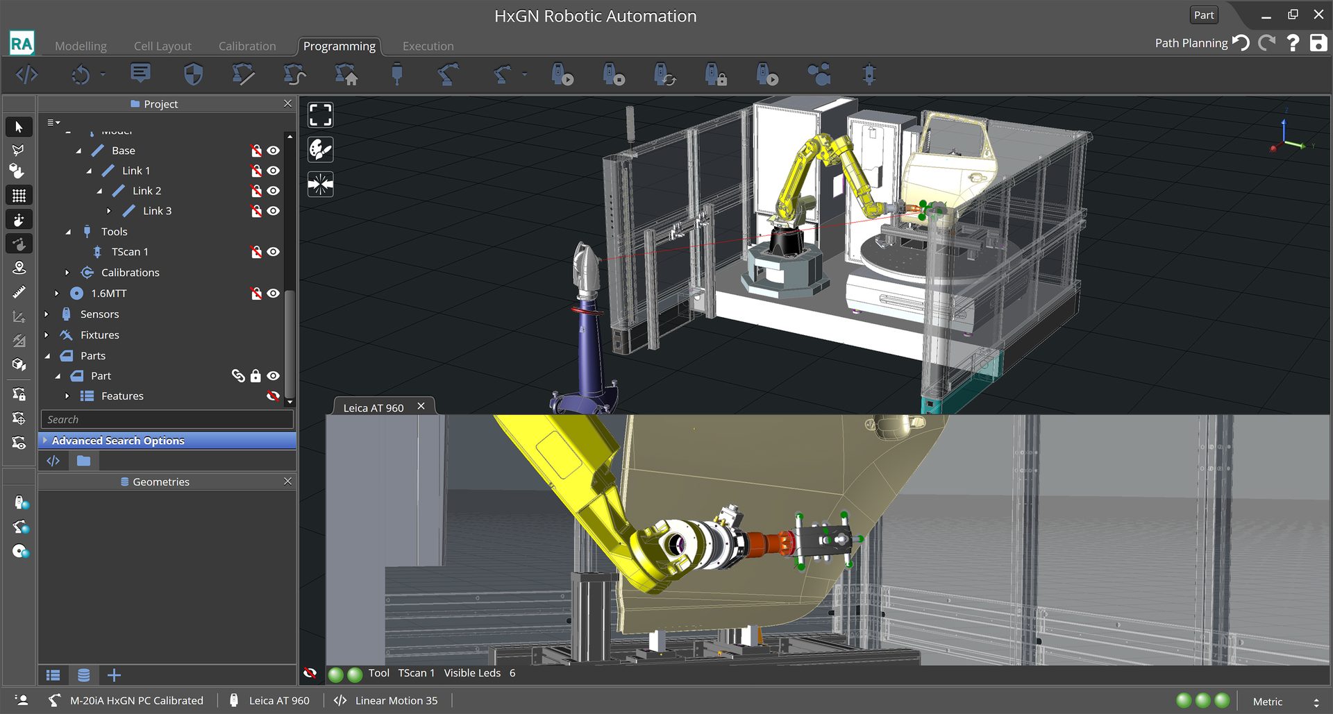 This is a flexible and scalable robotic control software designed to simplify programming for automated measurement and inspection applications.