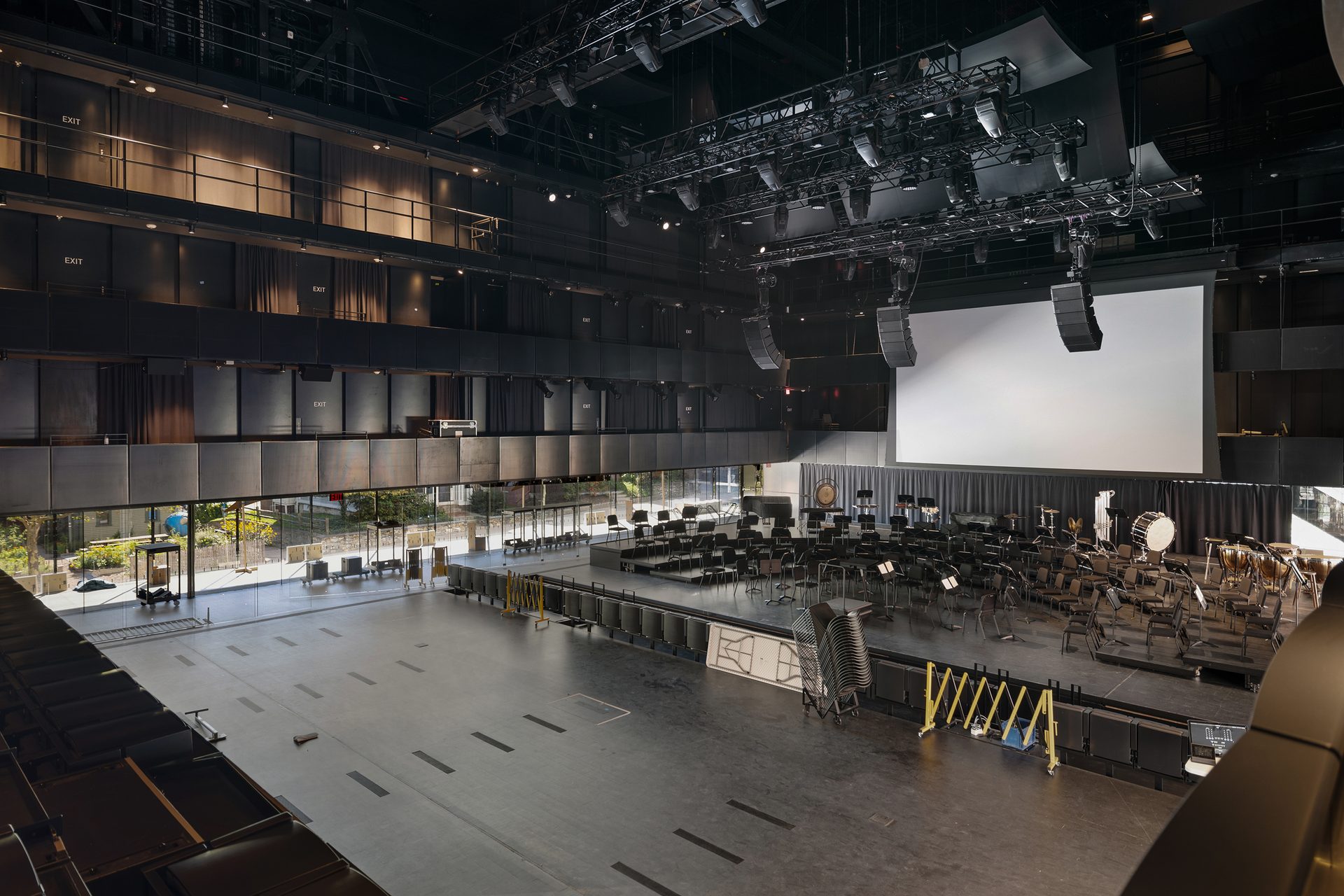 Sweeney Drywall Brown University Performing Arts Center