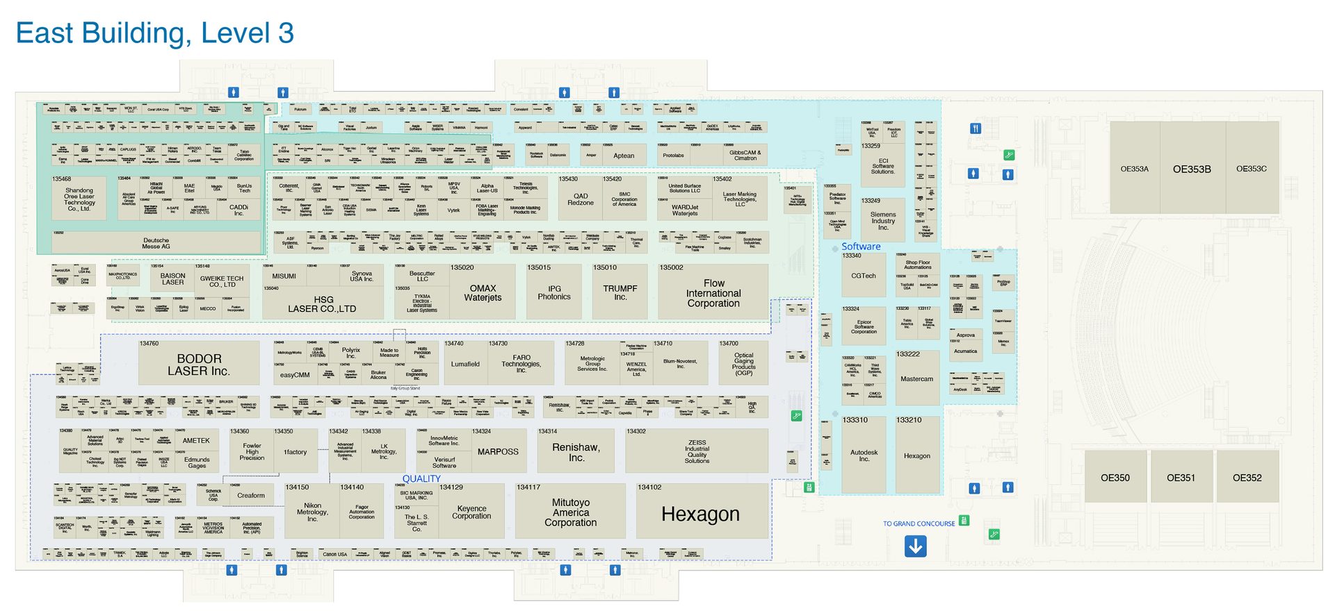IMTS Floor Plan