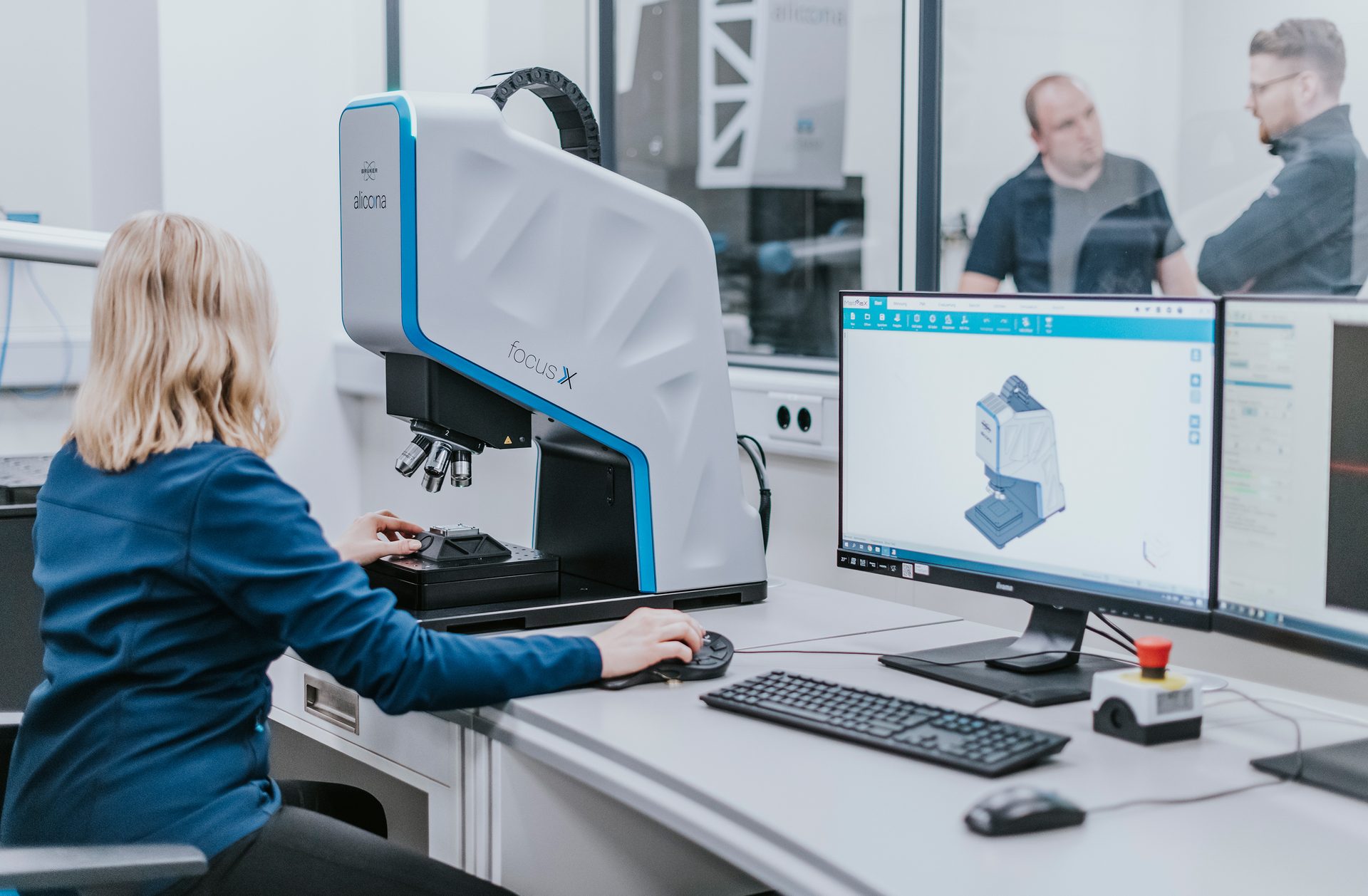 Laser processed components are a good example for the use of AI in metrology