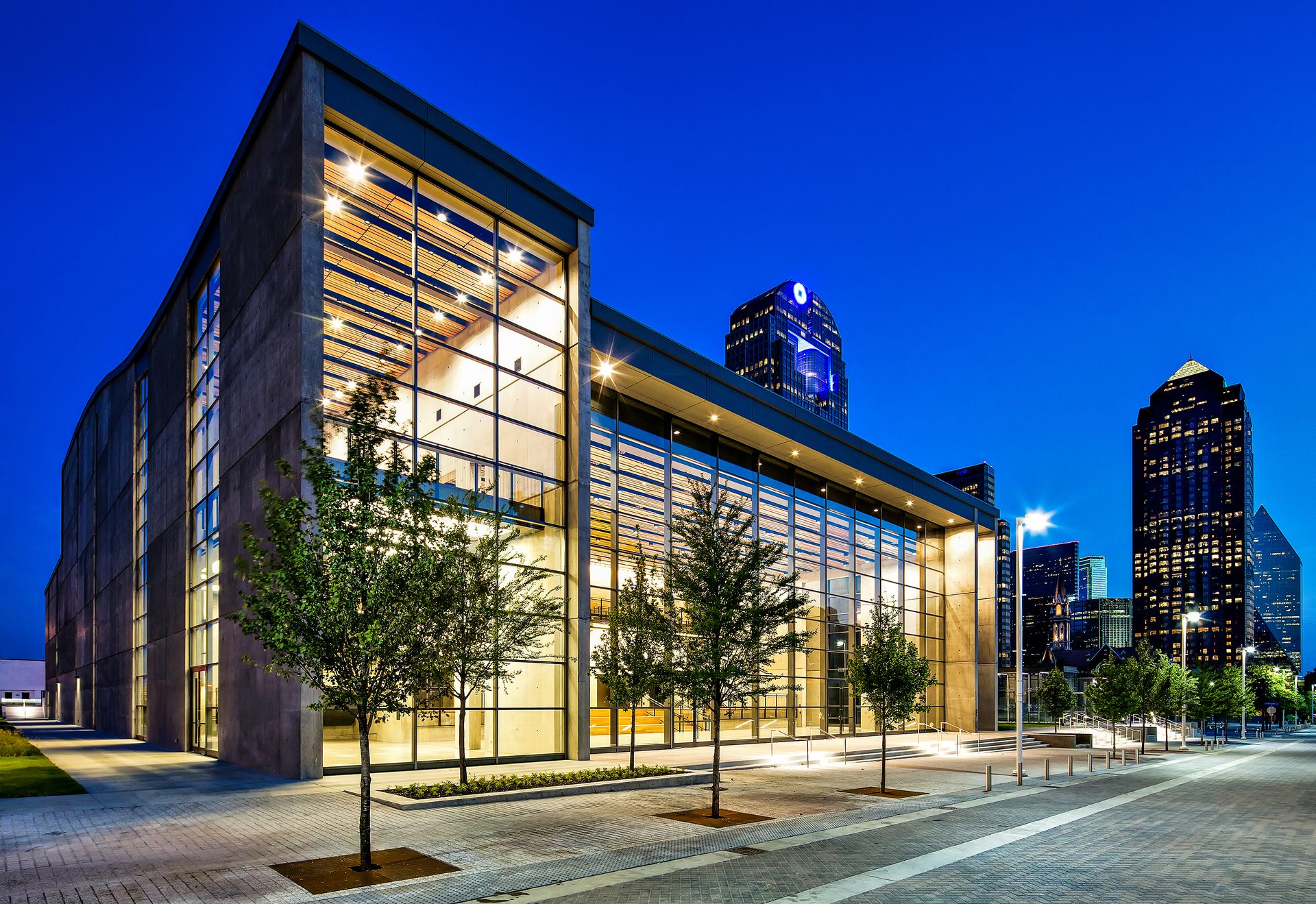 Dallas Center Curtain Wall