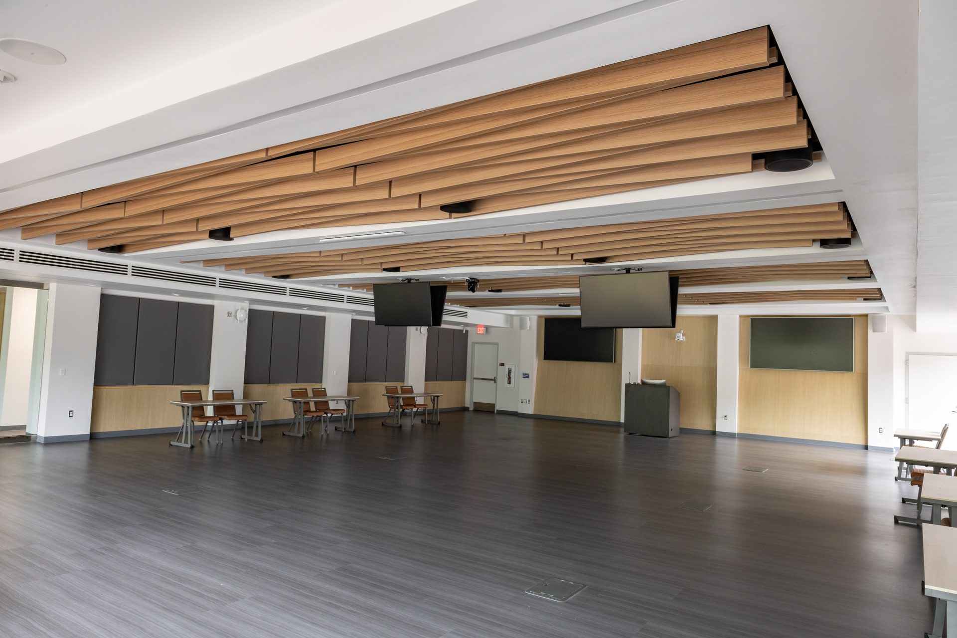 Classroom with unique ceiling