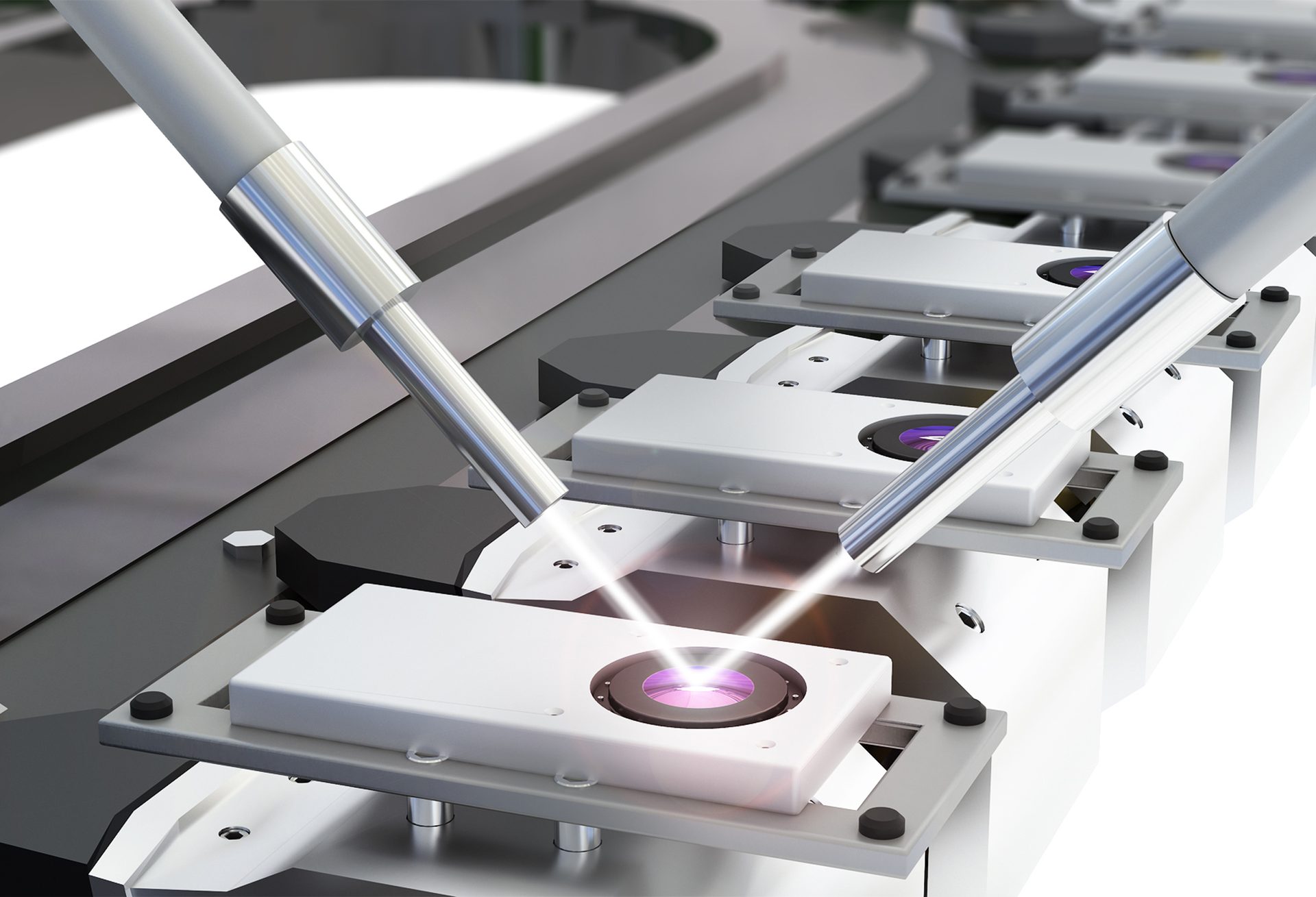 Detection of anti-reflective coating on lenses