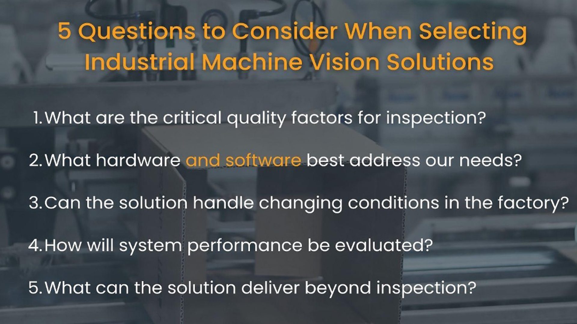 5 Questions to Consider