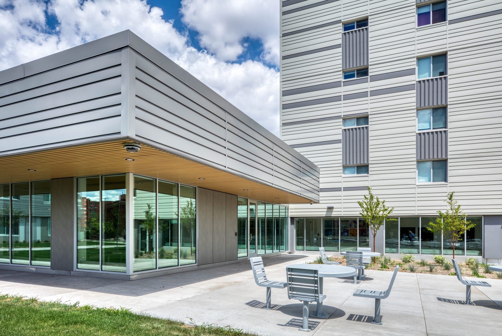 Metal Wall Cladding Helps Add Years of Life to Aging Housing Project 