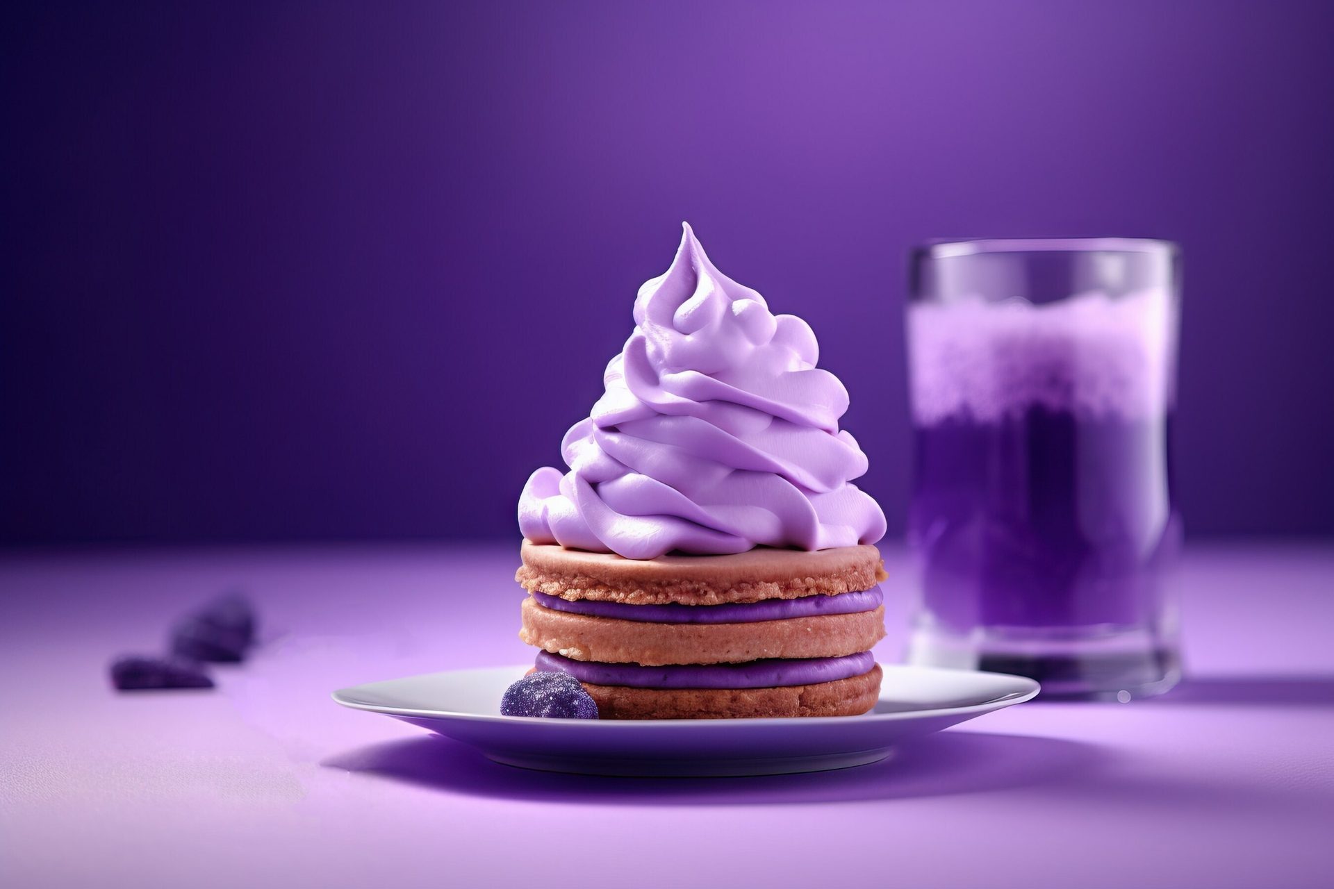 Food, Tableware, Drinkware, Dishware, Liquid, Plate, Ingredient, Purple, Serveware, Saucer