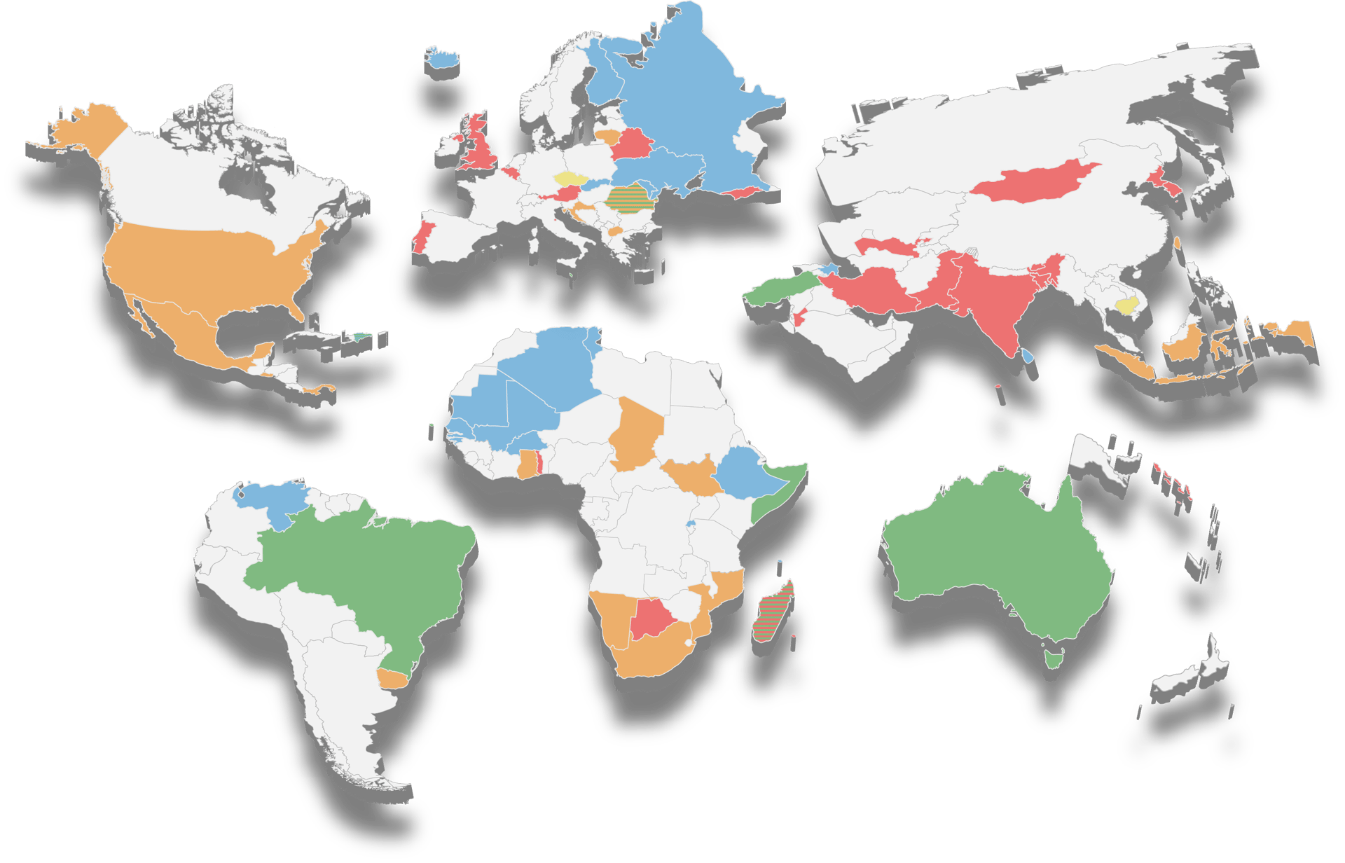 World, Product, Map, Font