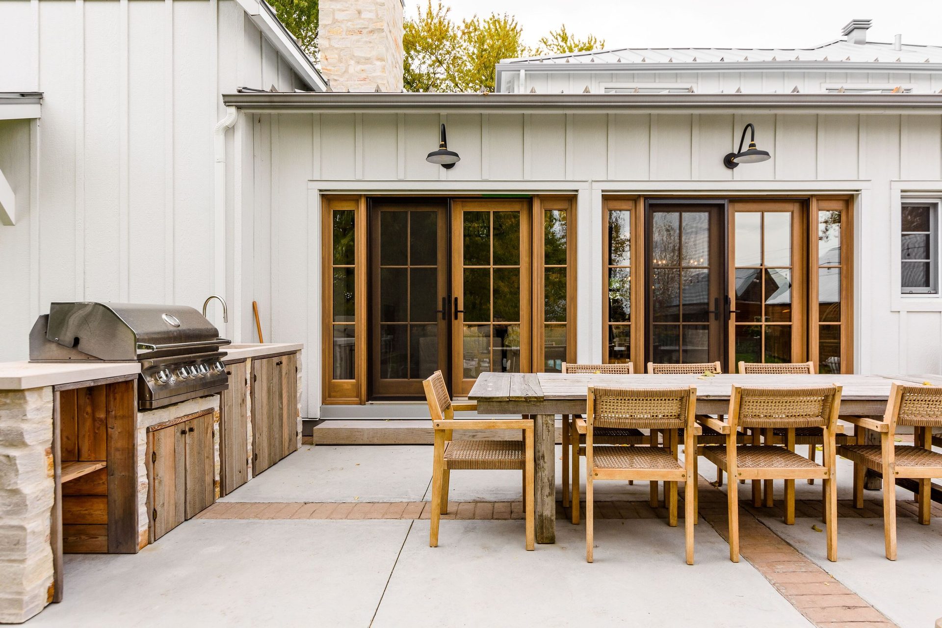Interior design, Table, Property, Furniture, Cabinetry, Wood, Window, Lighting, Architecture, Yellow