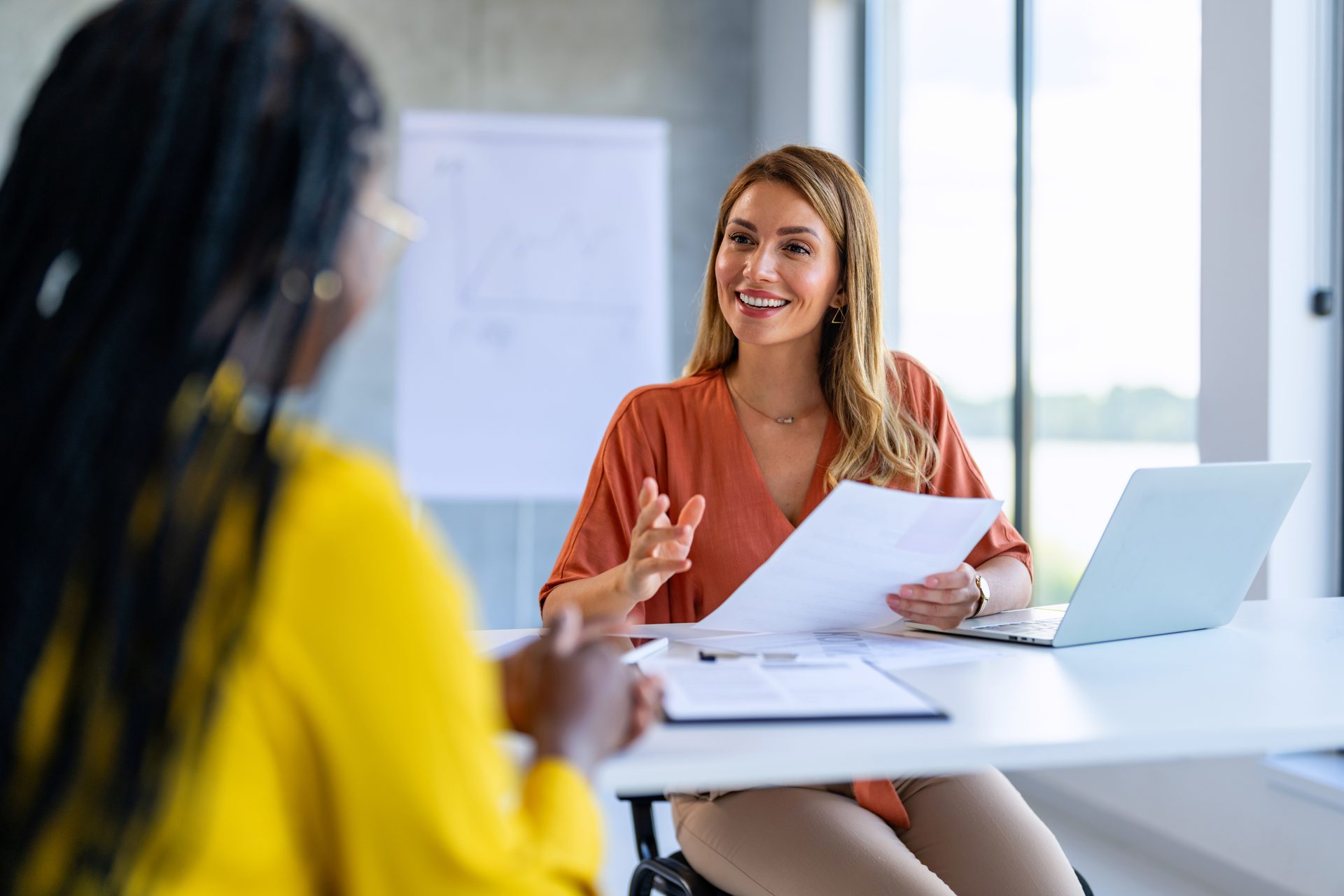 Personal computer, Smile, Laptop, Yellow, Table