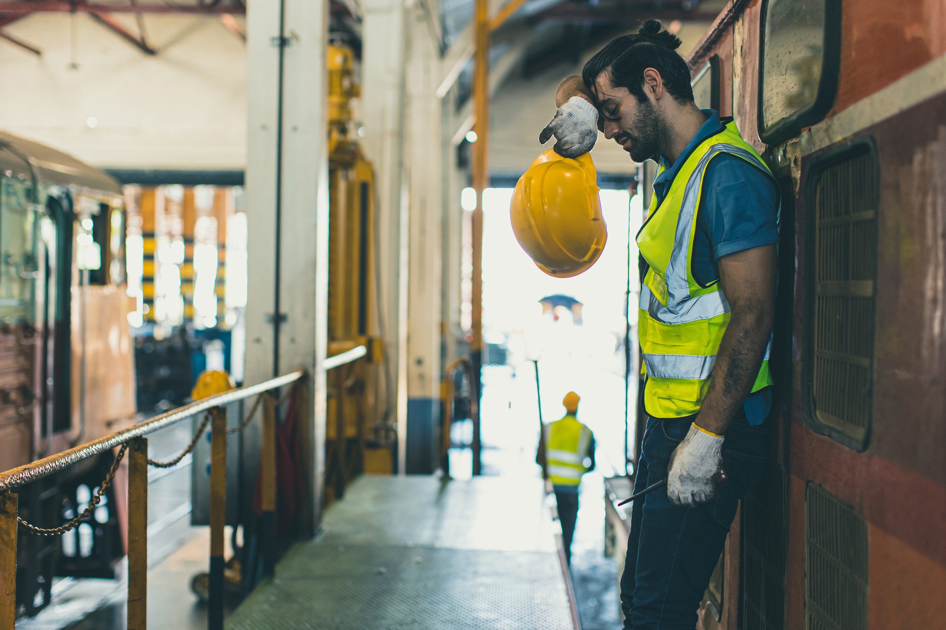 Jeans, Helmet, Building, Workwear
