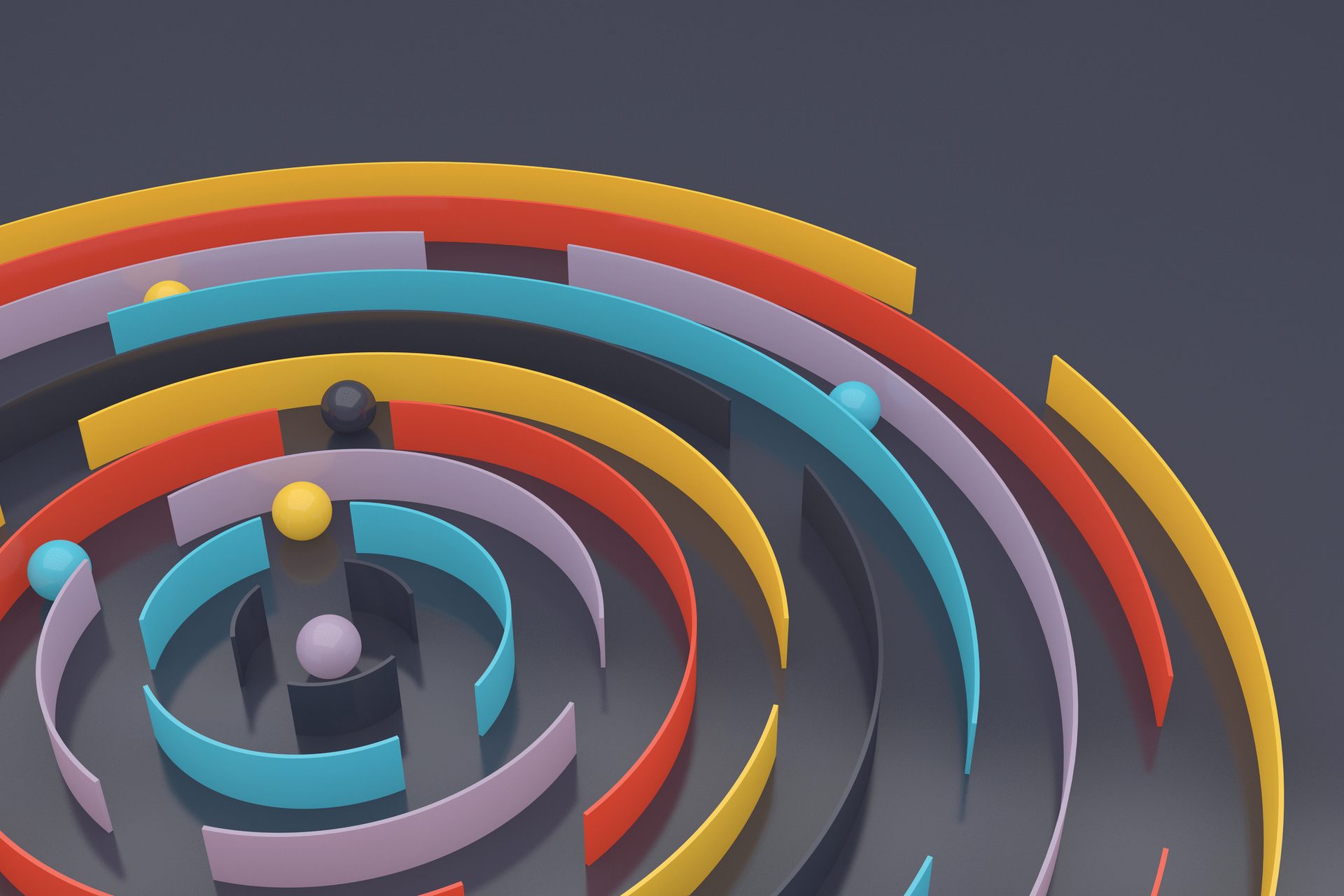 Red, Orange, Spiral