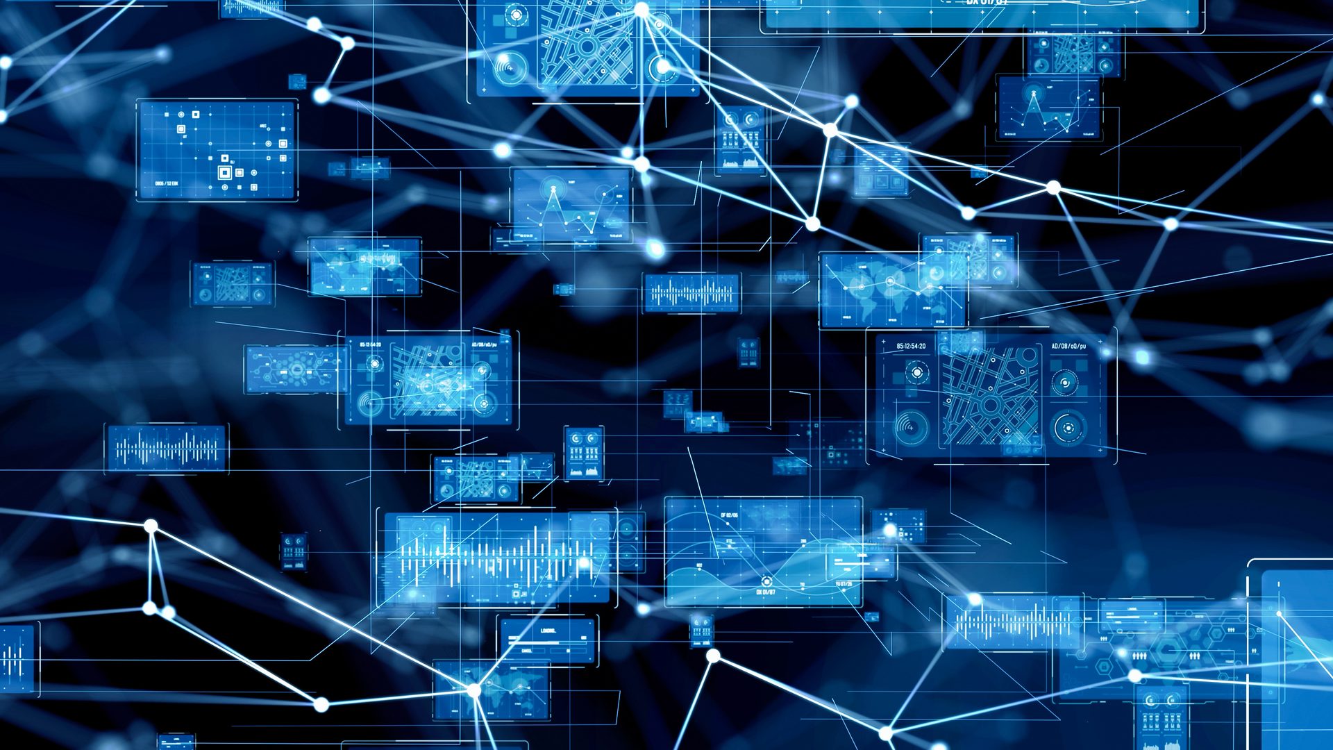 Blue, Technology, Diagram