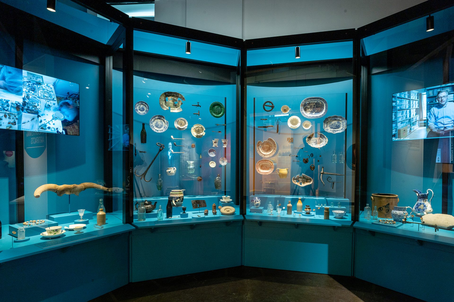 Interior design, Blue, Azure