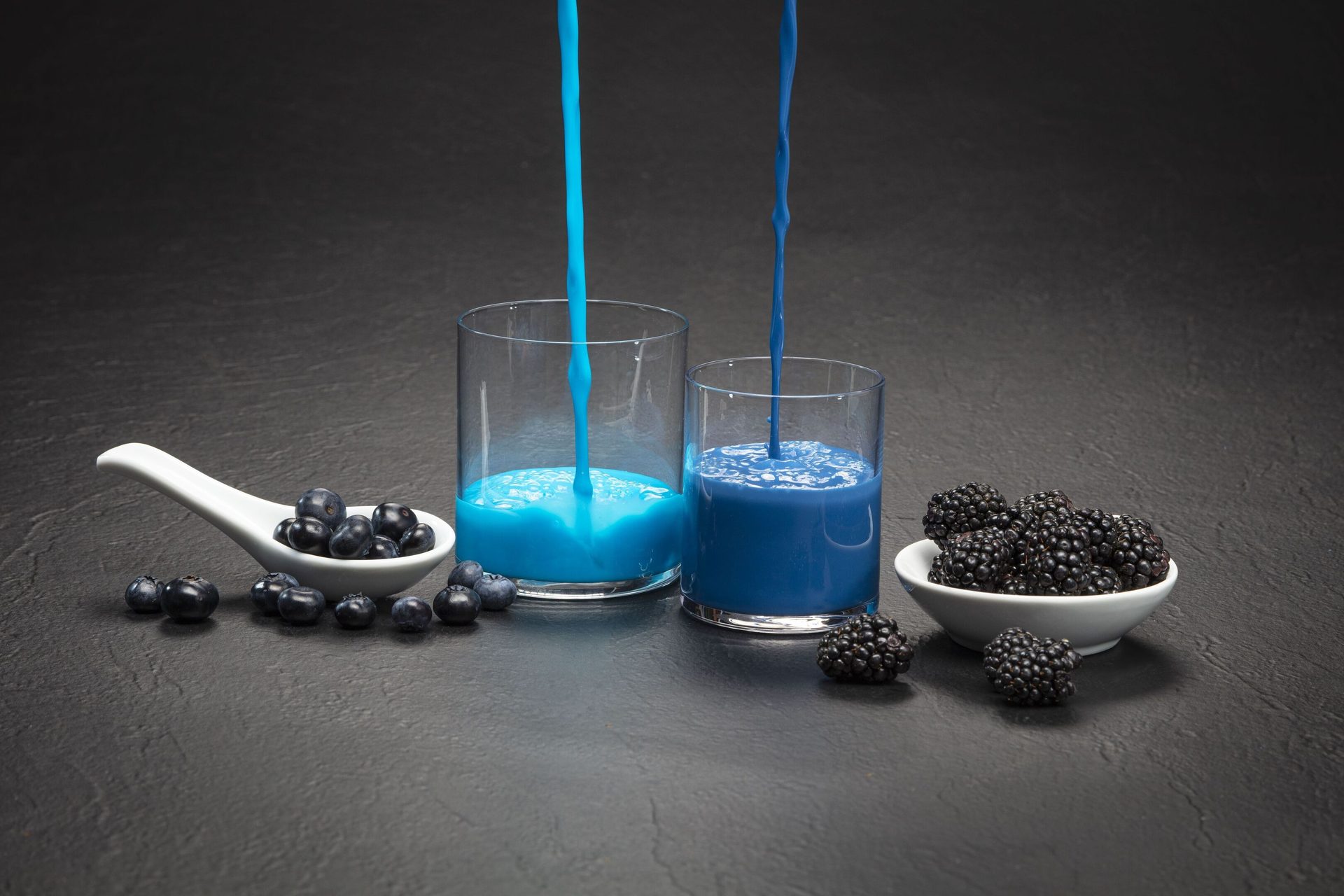 IFPC Blue Milks Poured Blueberry And Blackberry Dan Dreyfus