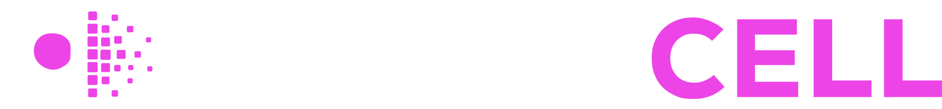 SPECTACELL logo with a stylized C and pixel-like elements, followed by white 'SPECT' and pink 'ACELL' text.