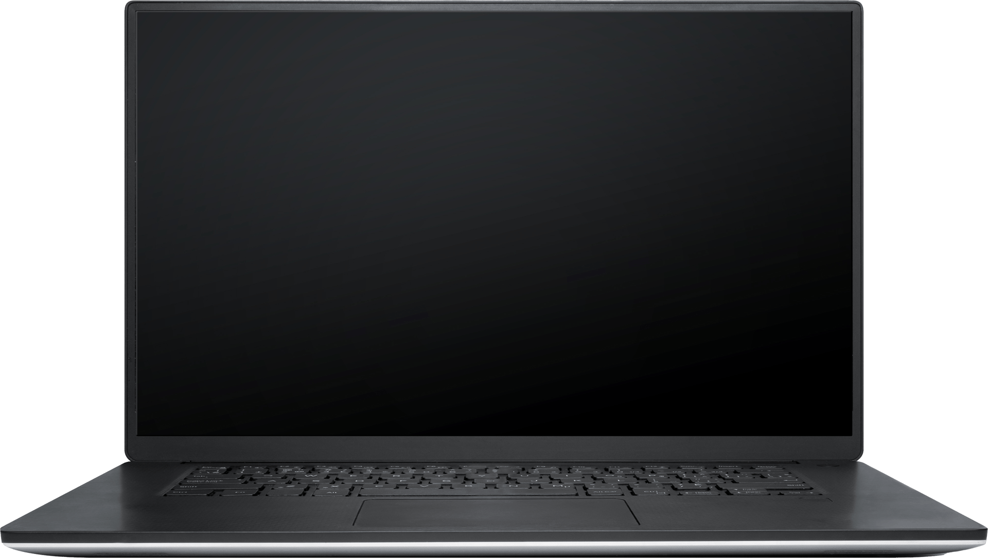 Black laptop