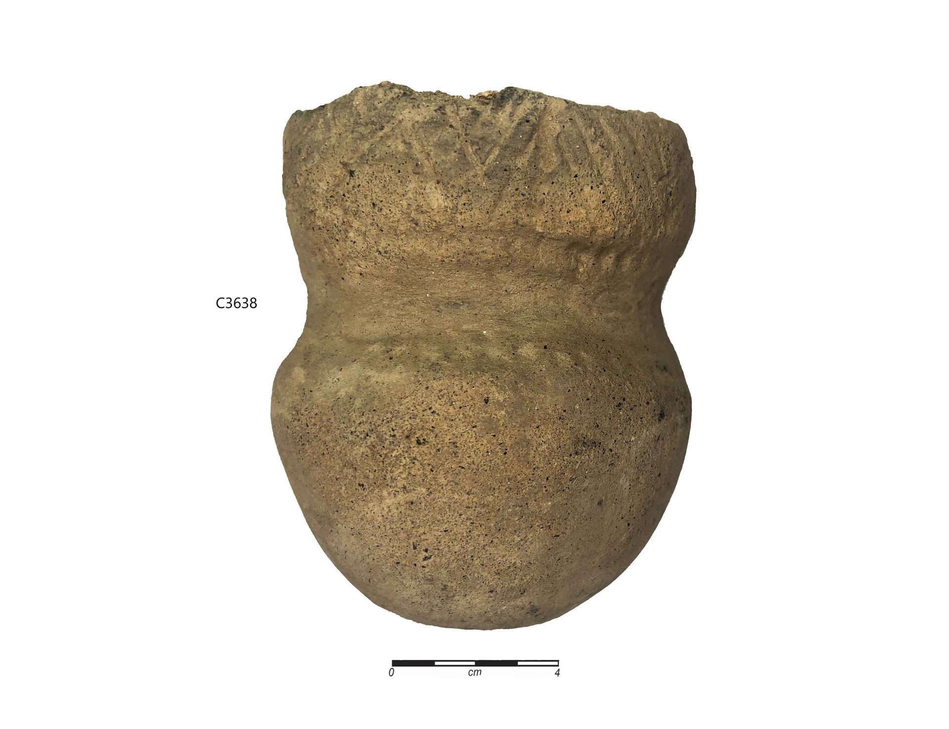 Artifact, the remnants of a ceramic vessel