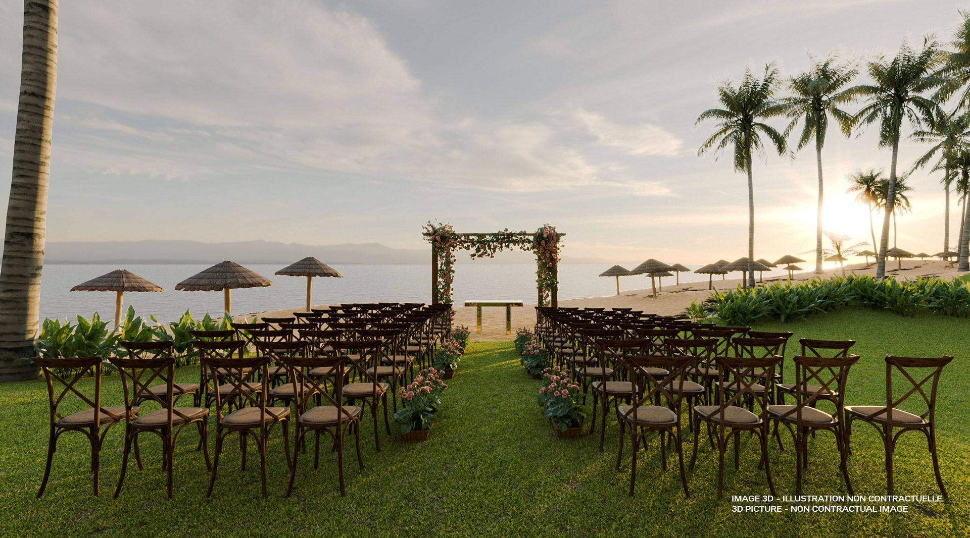 Natural environment, Cloud, Sky, Plant, Furniture, Water, Chair, Tree, Table, Dress