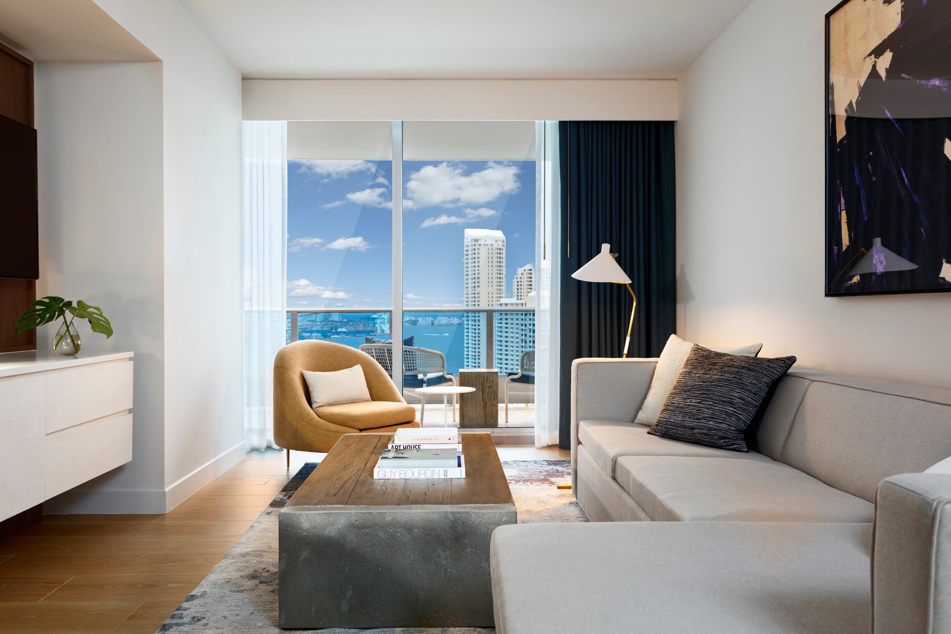 Interior design, Living room, Furniture, Flooring, Floor, Couch, Apartment, Home, Ceiling