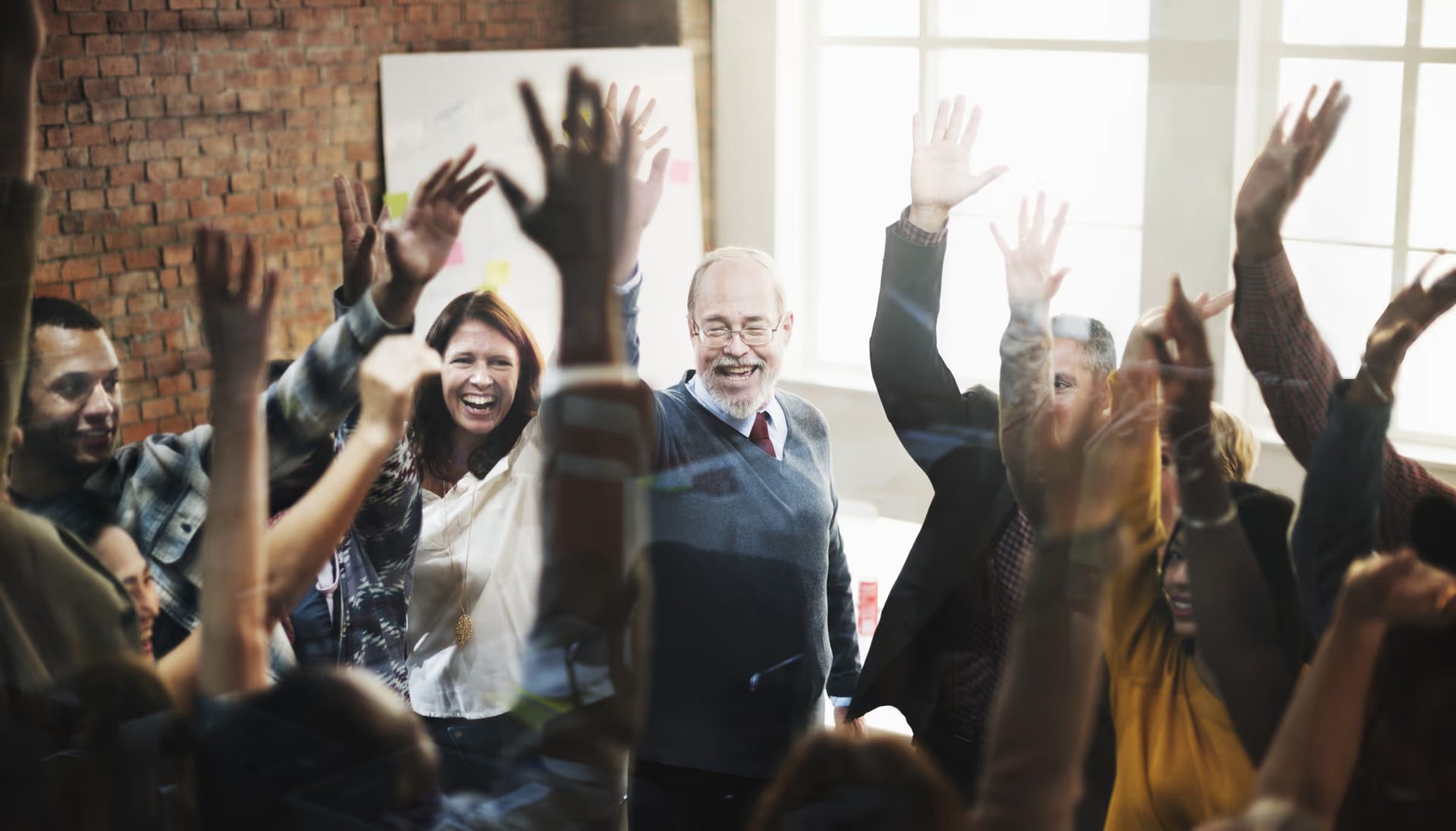 Hand, Smile, Gesture, Tie, Happy, Community