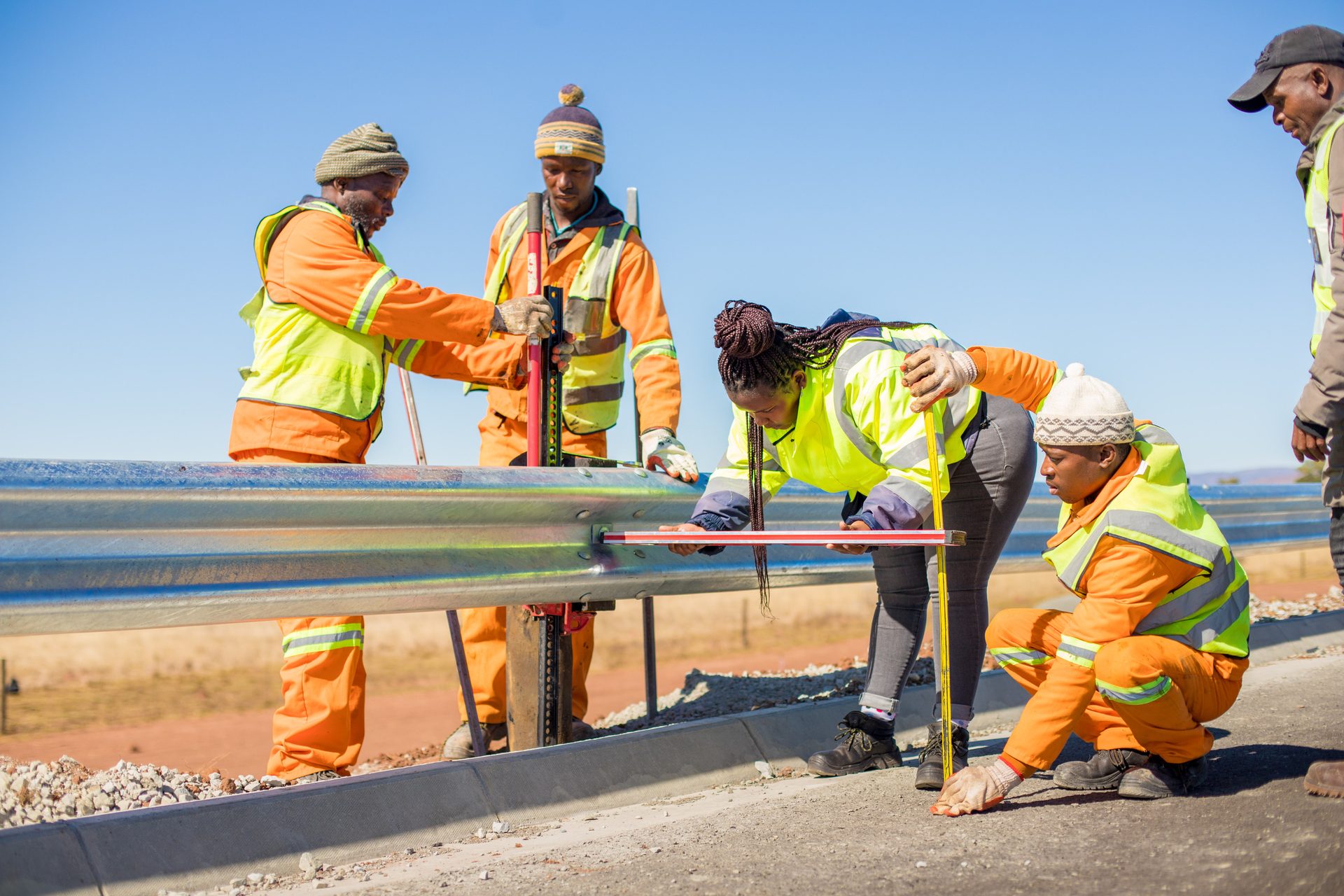 High-visibility clothing, Hard hat, Construction worker, Sky, Workwear, Tradesman, Vehicle, Engineer, Helmet, Water