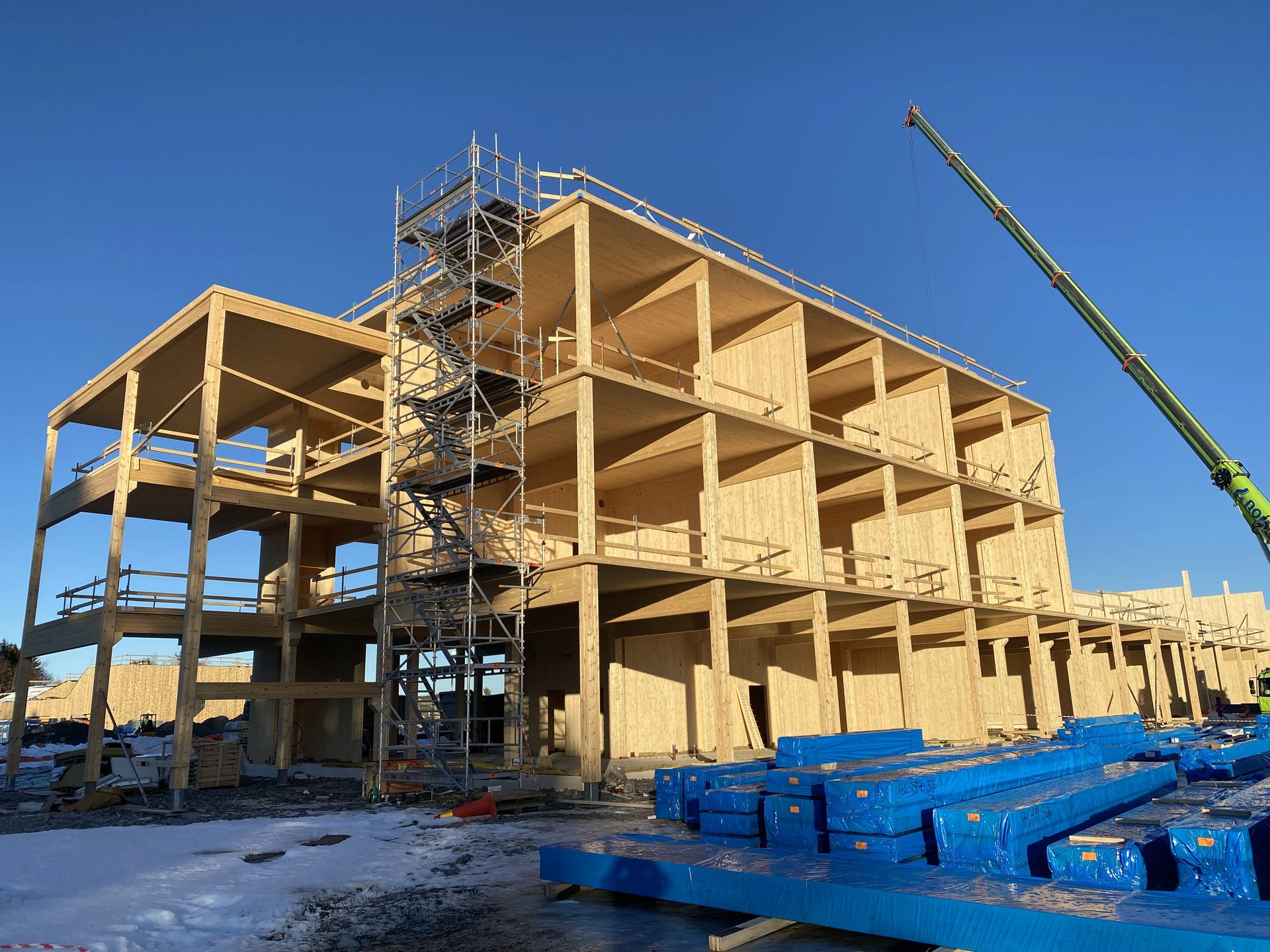 Composite material, Sky, Blue, Building