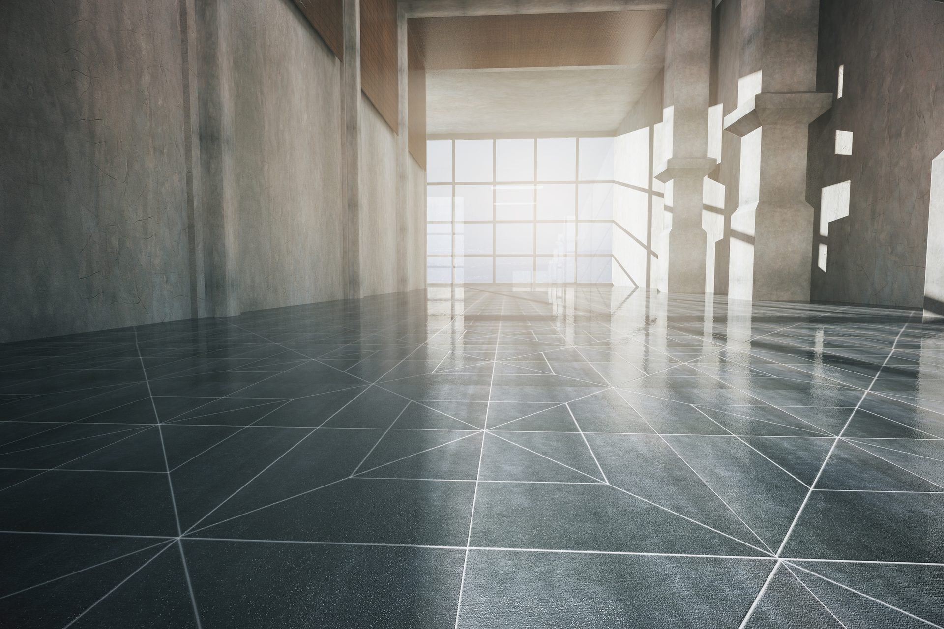 commercial tile space